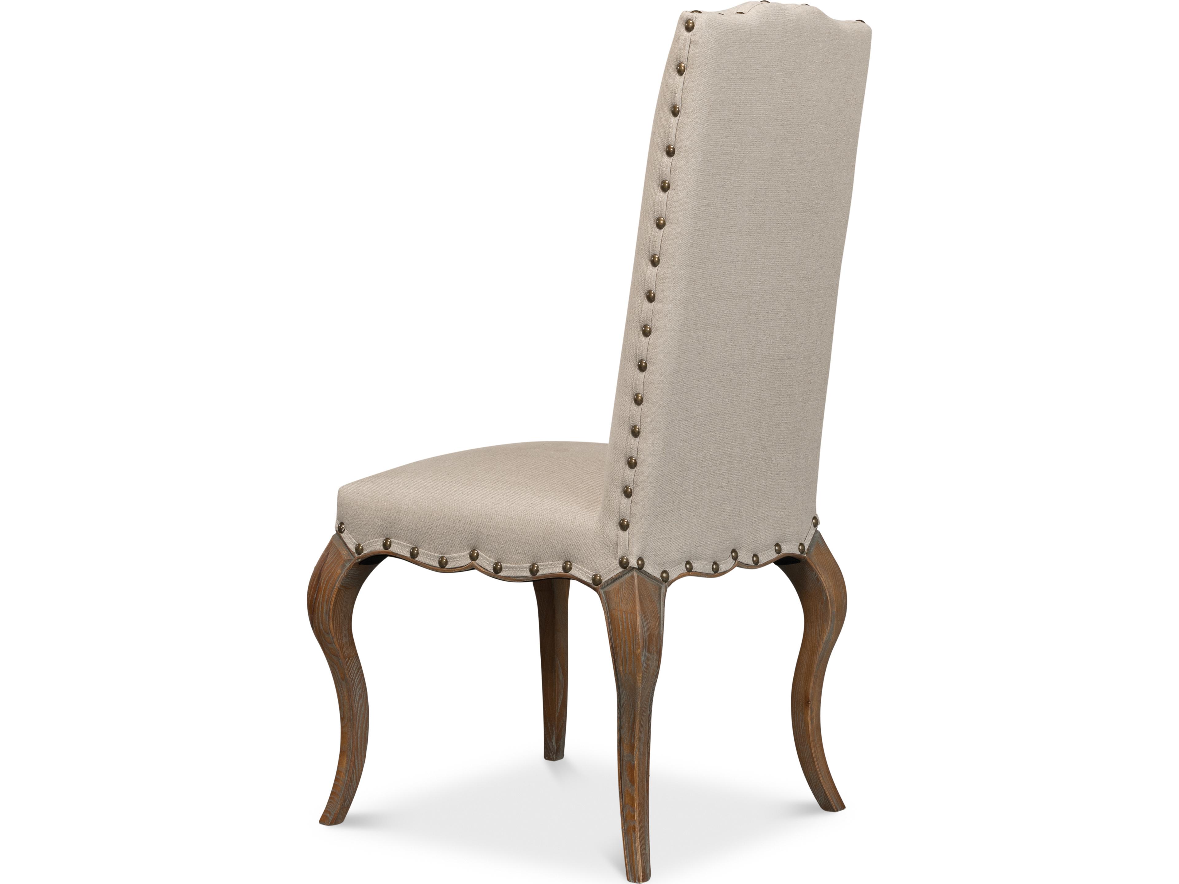 Sarreid Ltd Thorne Side Chair Beige