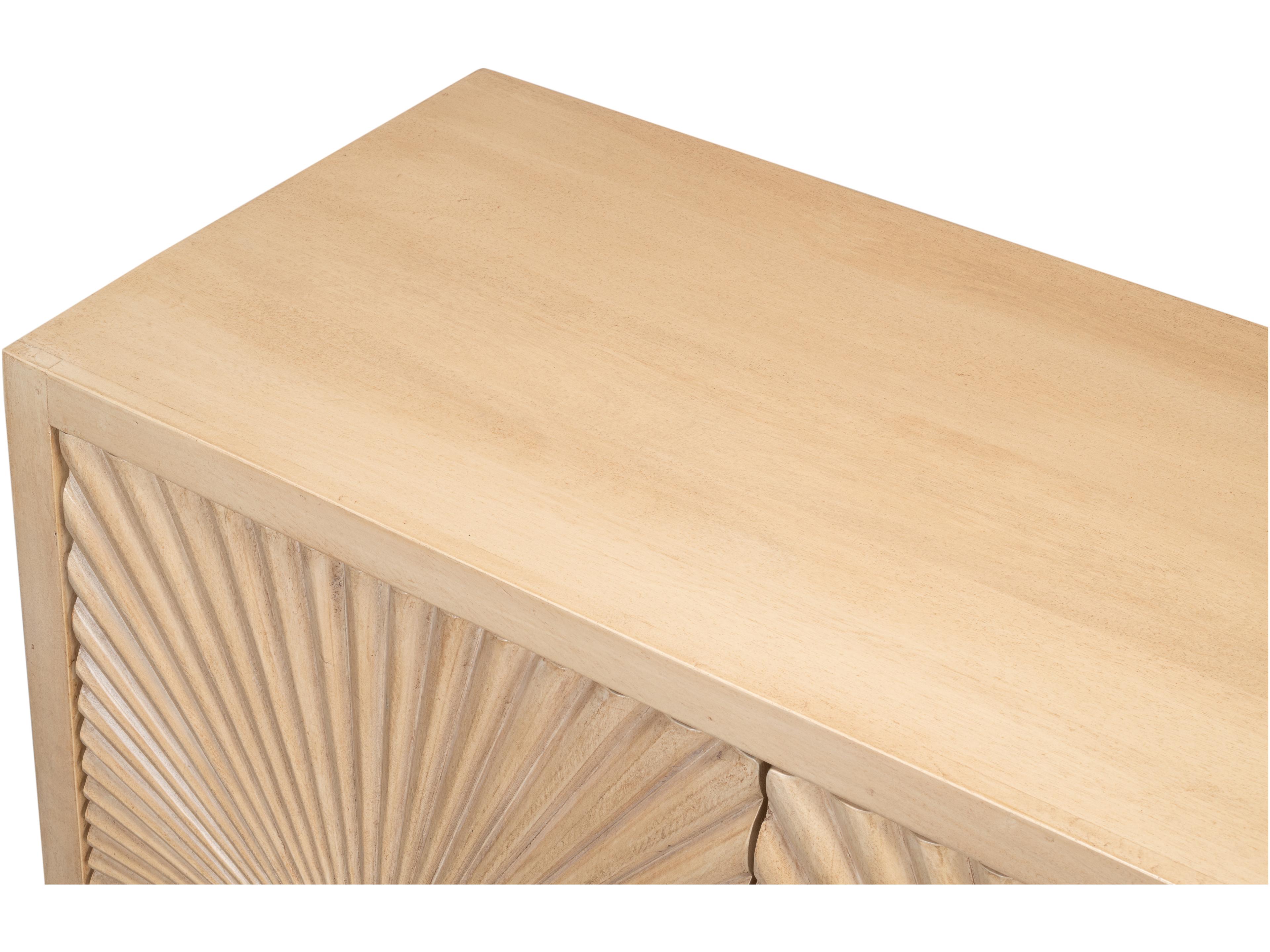 Sarreid Ltd Rayon Four Door Sideboard