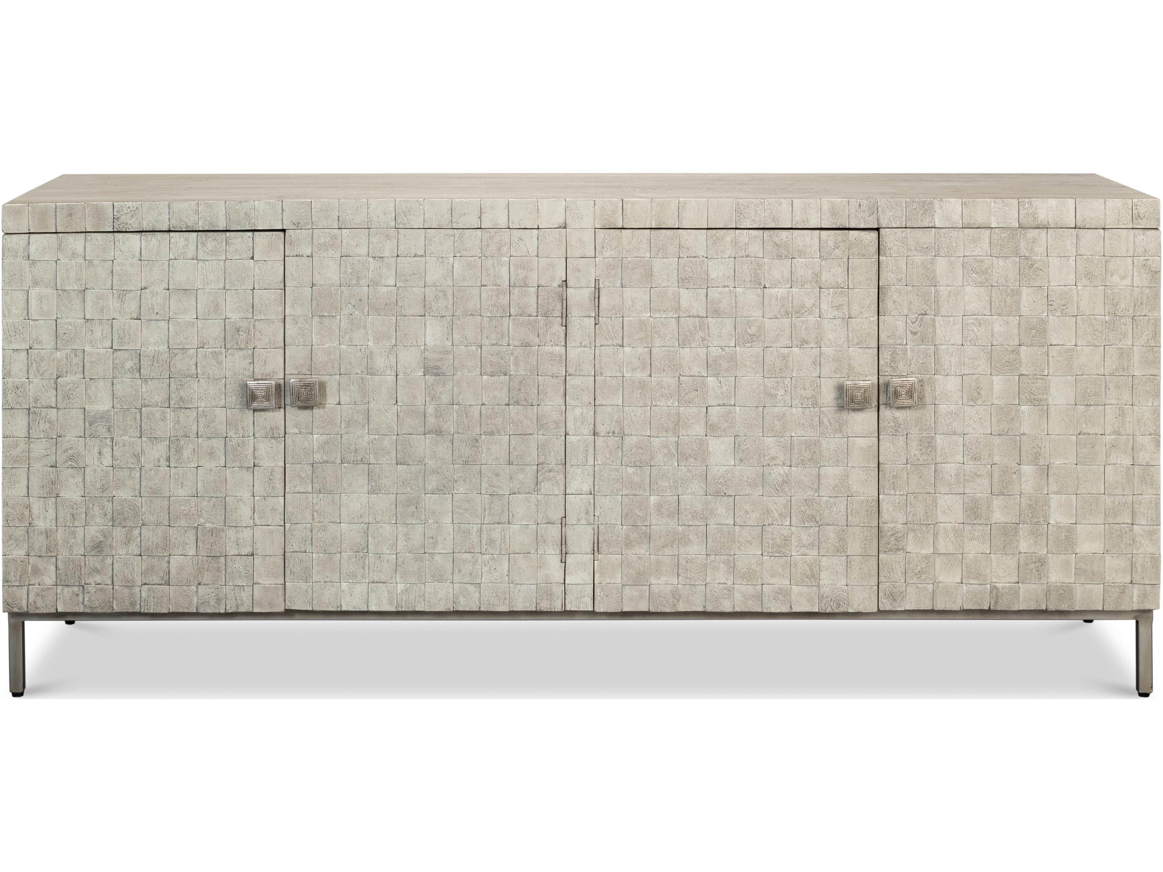 Sarreid Ltd Cubist Four Door Sideboard