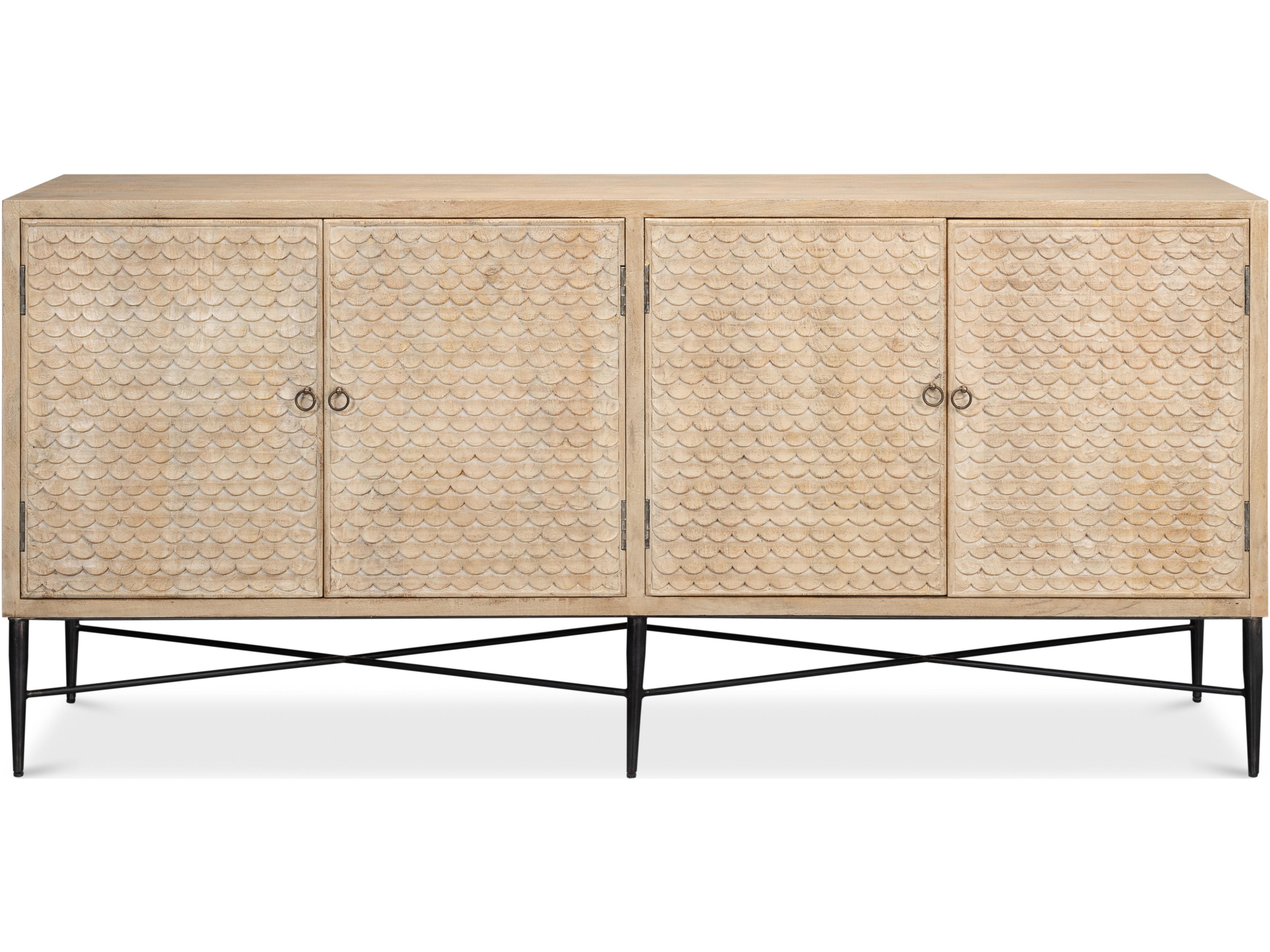 Sarreid Ltd Archie Four Door Sideboard
