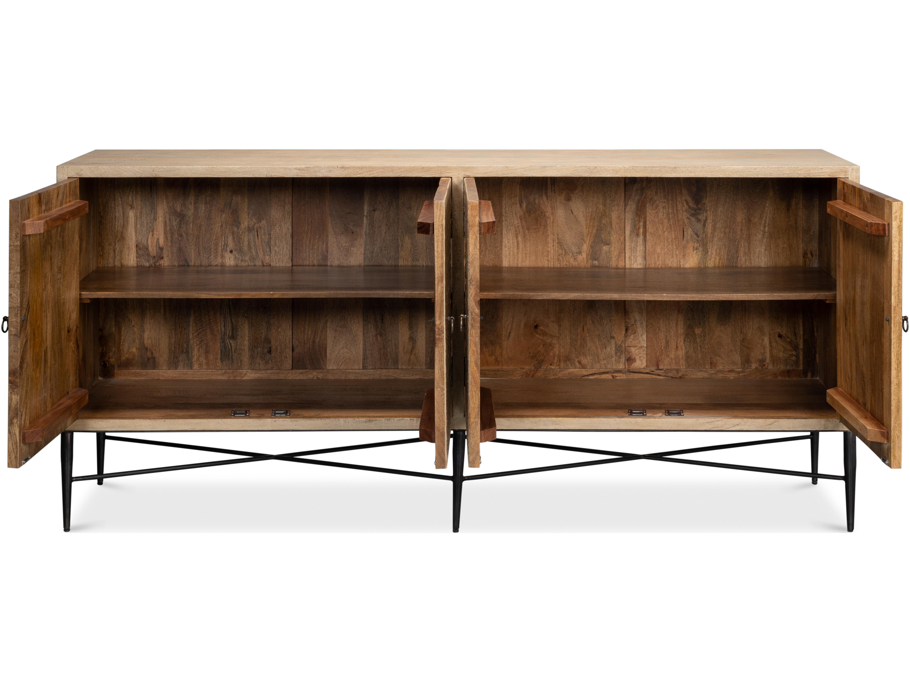 Sarreid Ltd Archie Four Door Sideboard