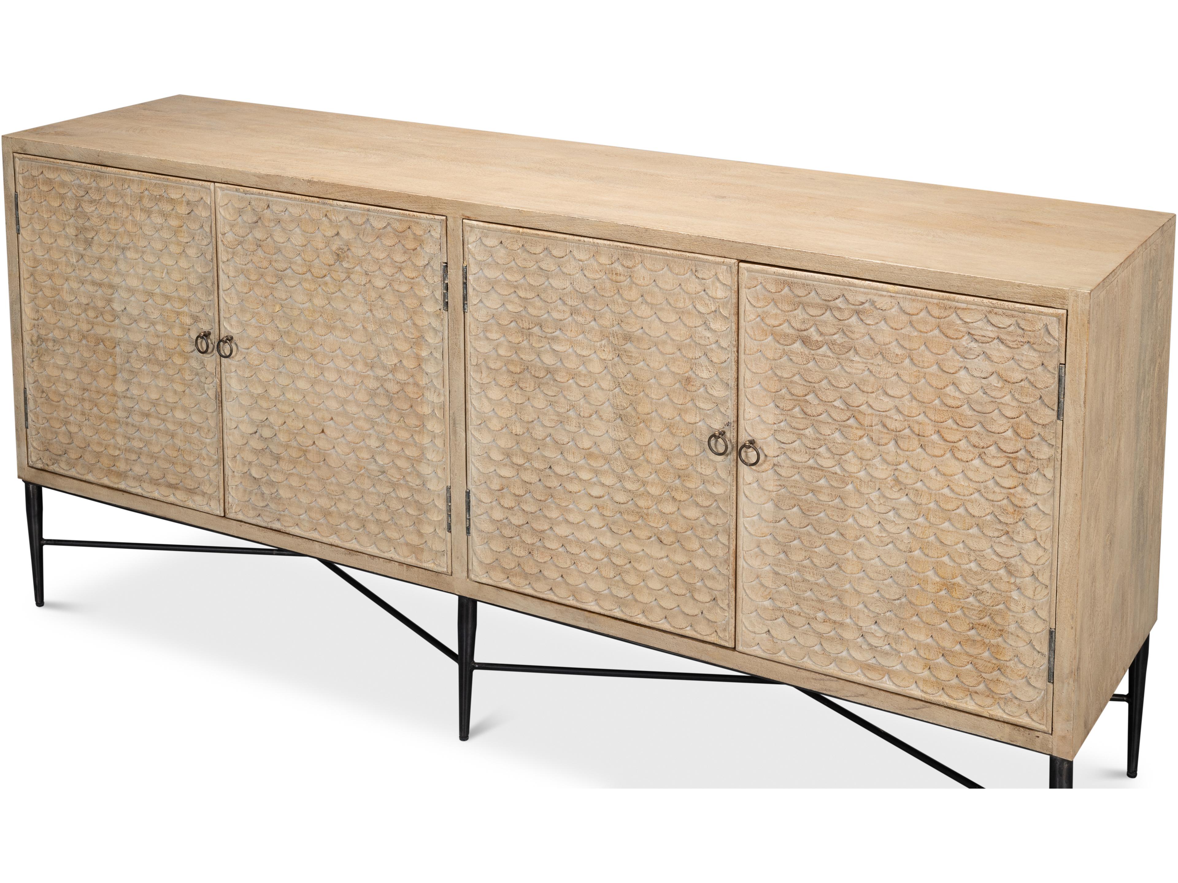 Sarreid Ltd Archie Four Door Sideboard