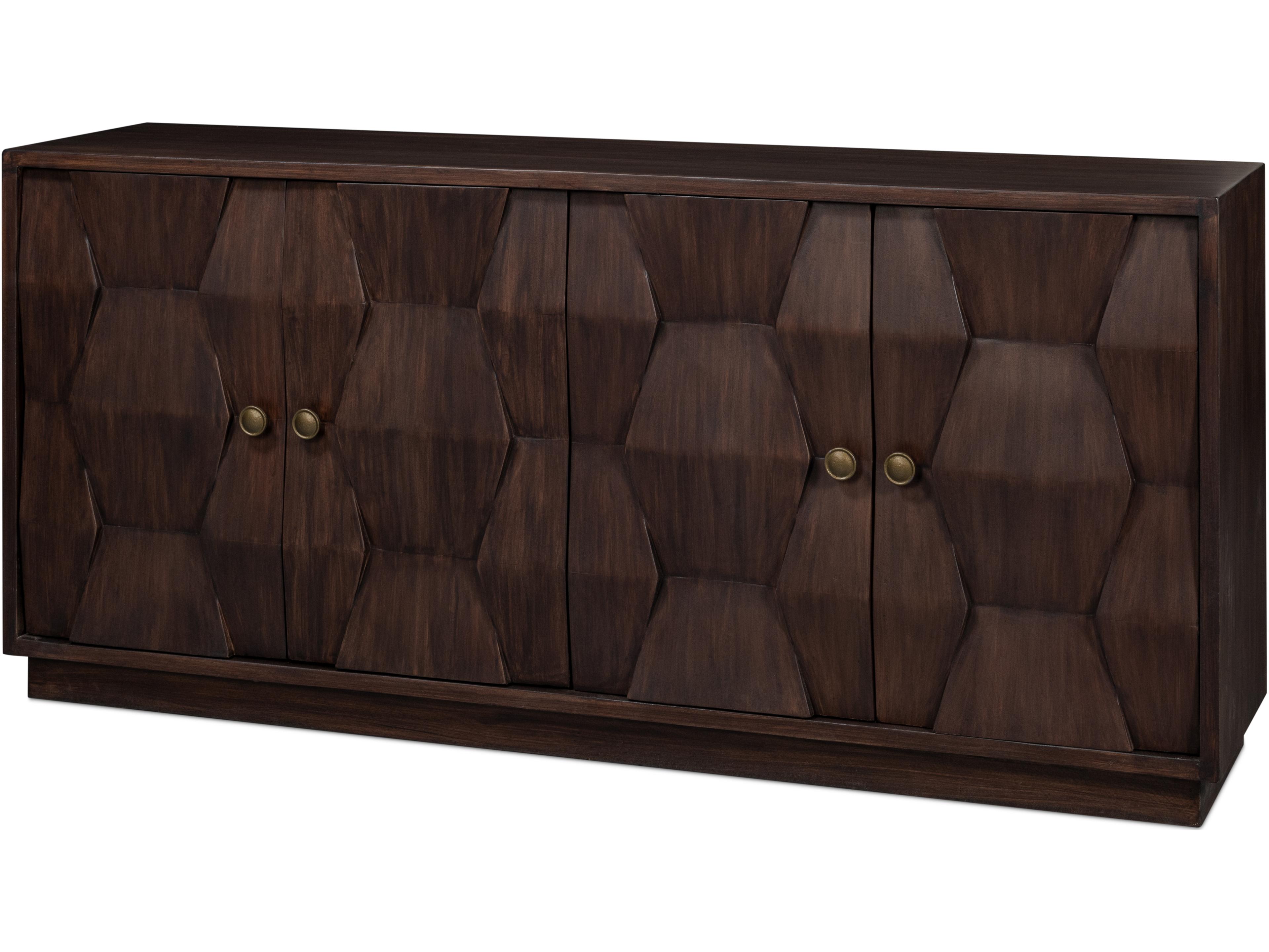 Sarreid Ltd Preston Four Door Sideboard