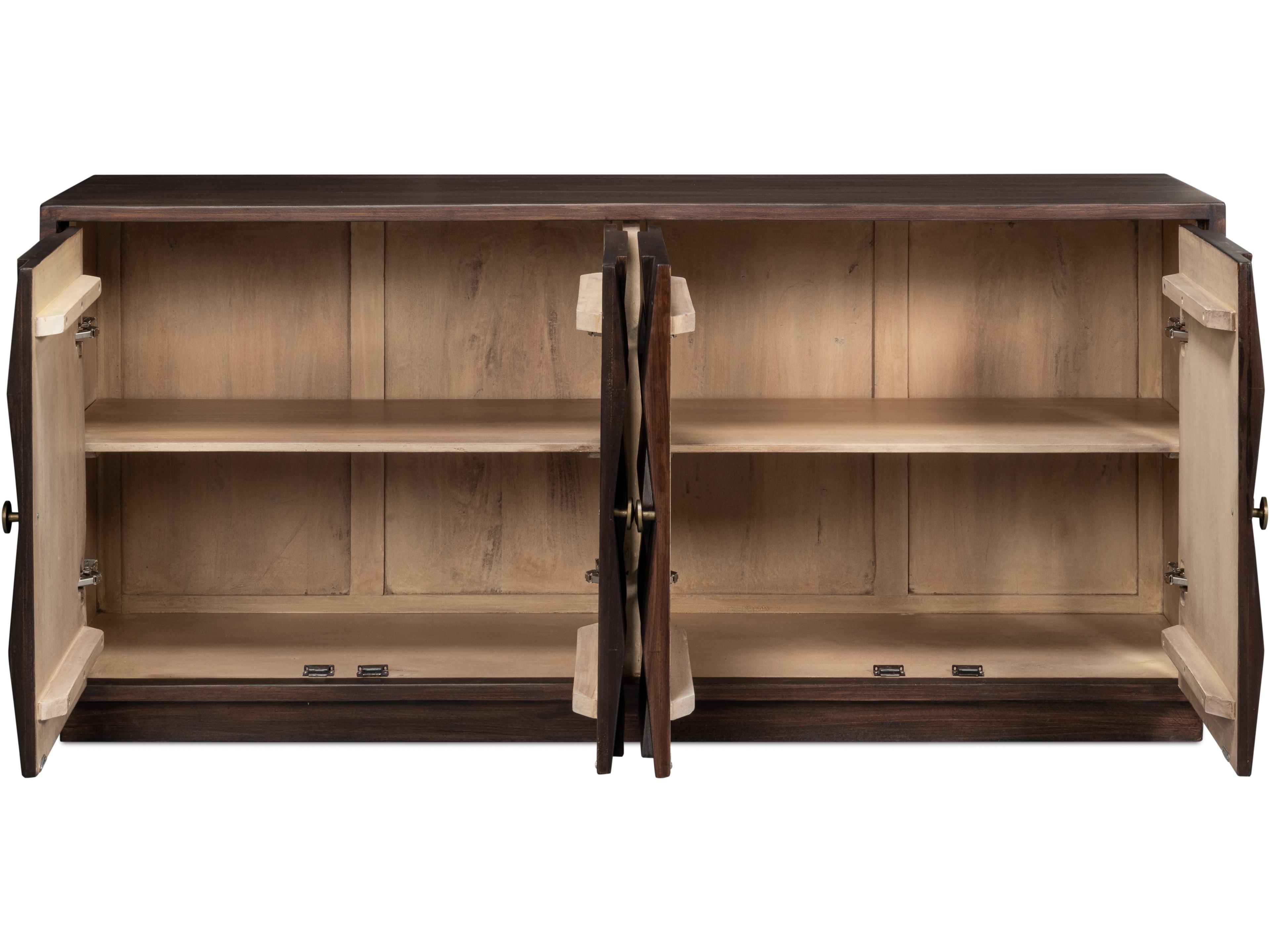 Sarreid Ltd Preston Four Door Sideboard