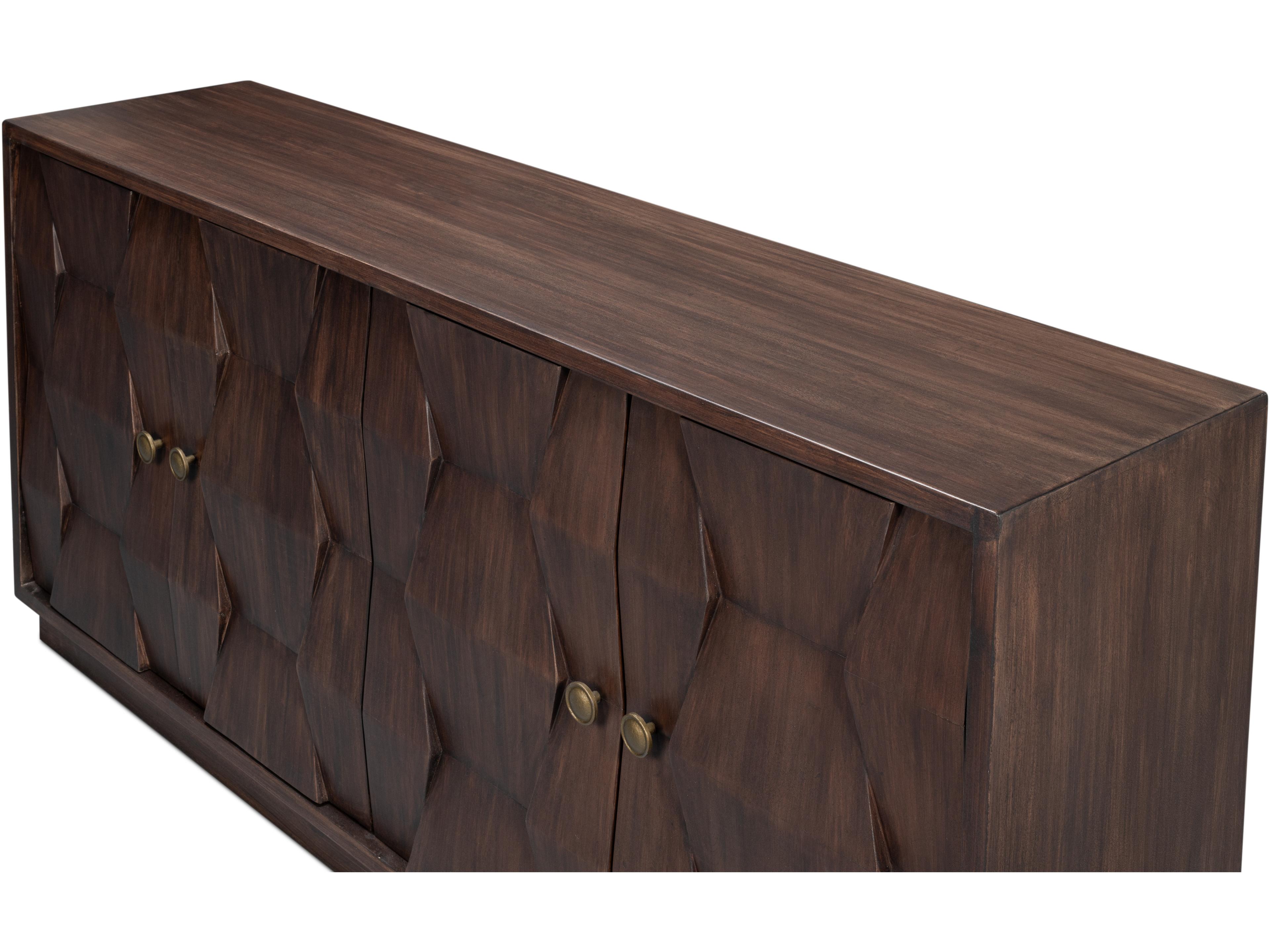 Sarreid Ltd Preston Four Door Sideboard