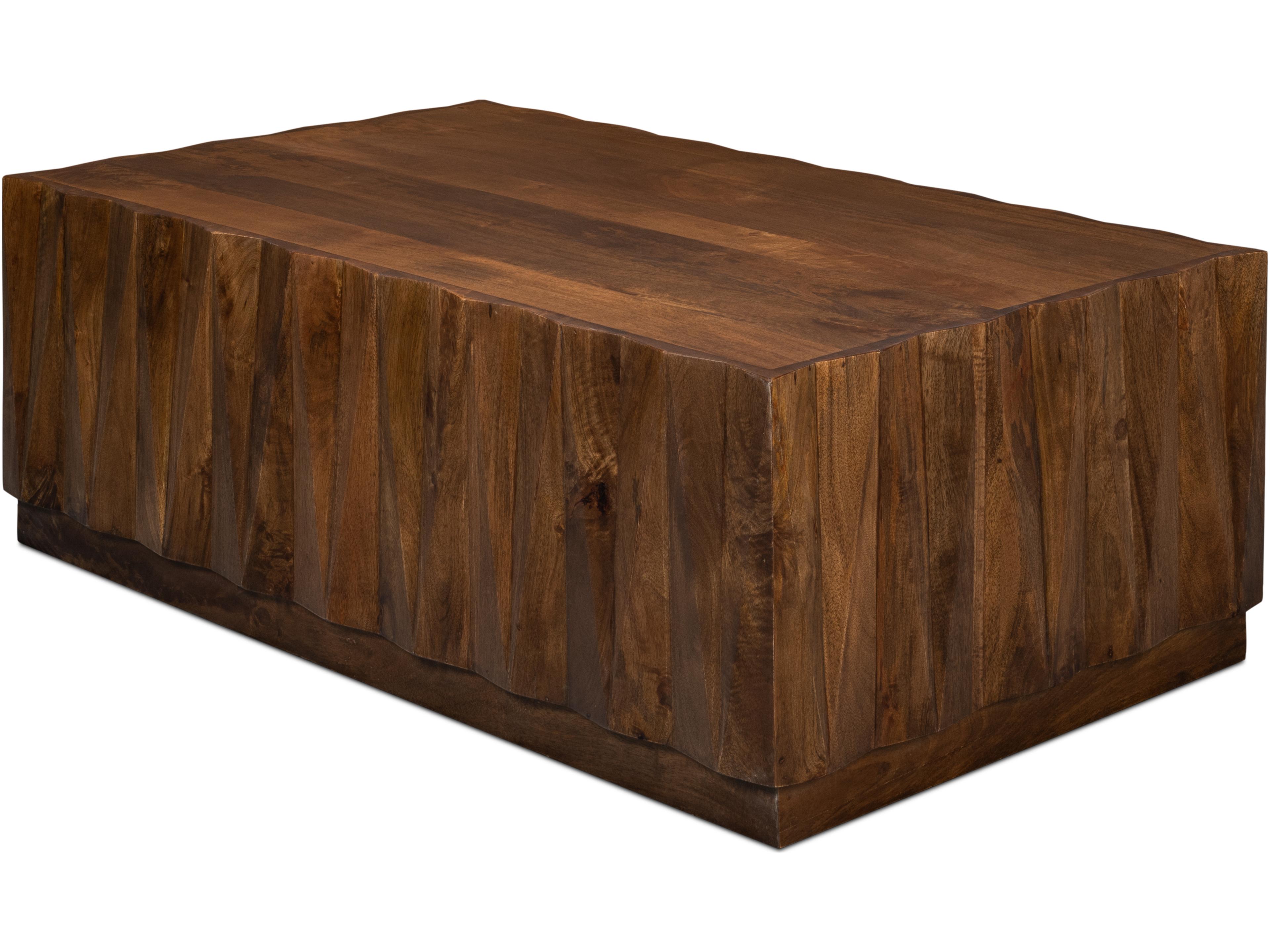 Sarreid Ltd Denali Rectangle Cocktail Table