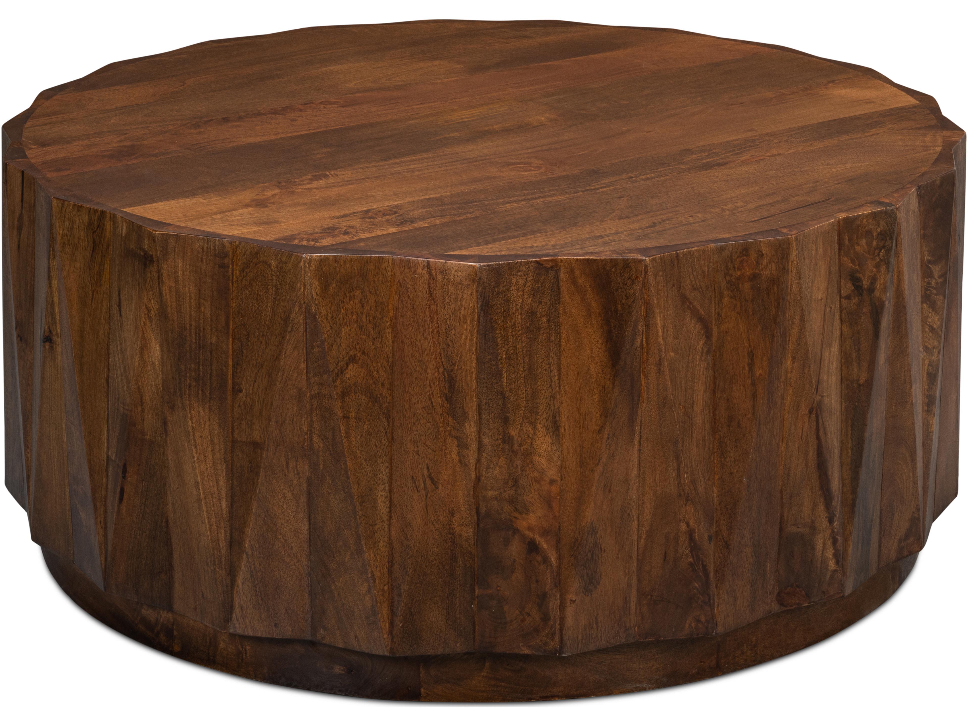 Sarreid Ltd Denali Round Cocktail Table