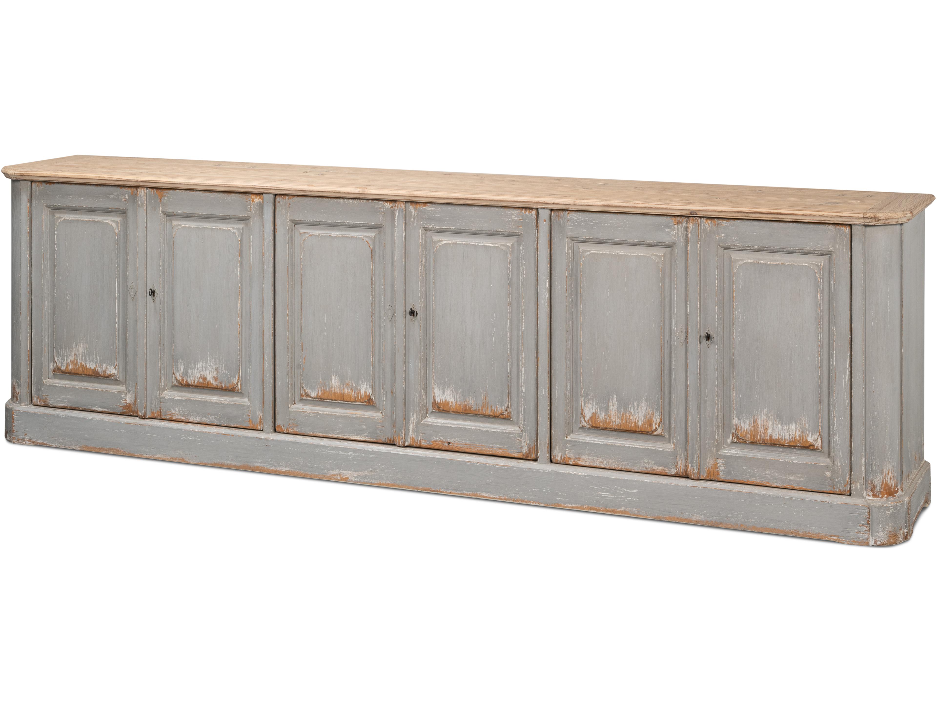 Karlsson Antique Swedish Grey Sideboard