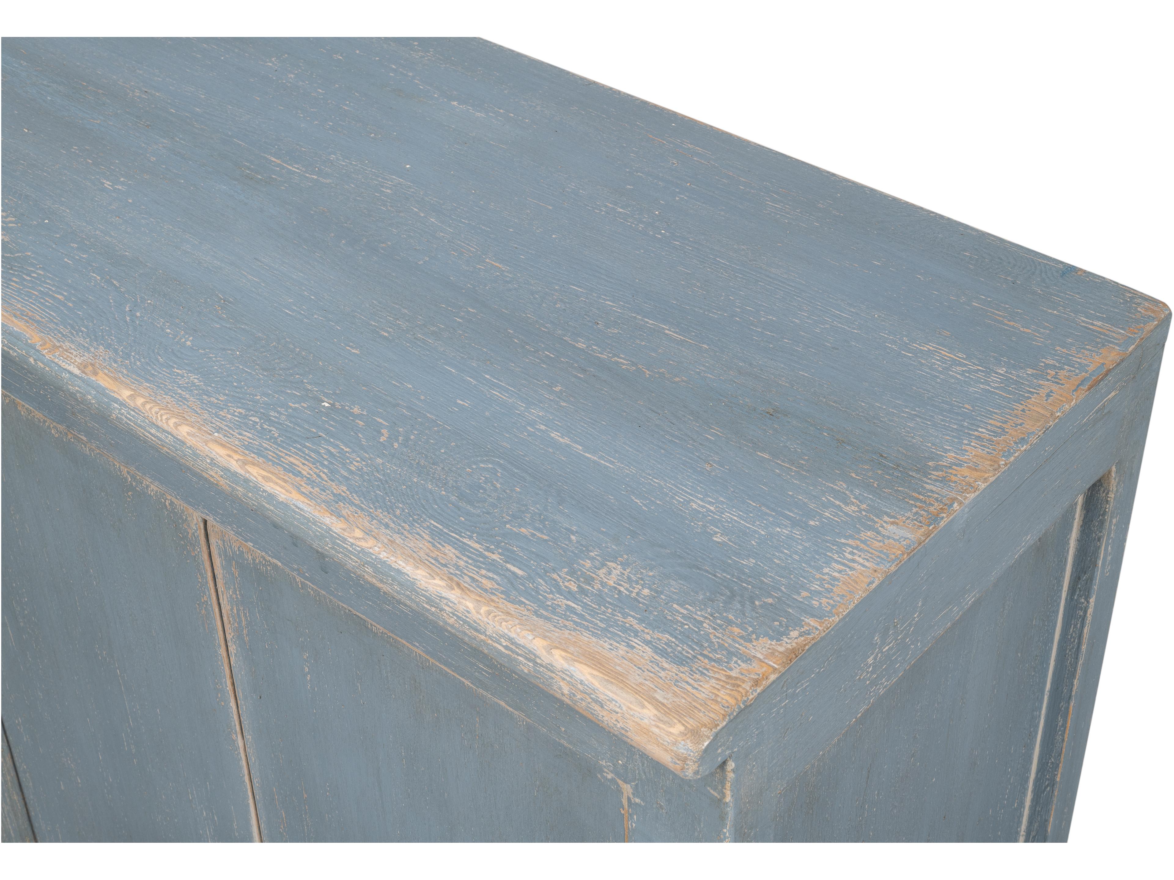Sarreid Ltd Eight Is Enough Sideboard Blue Grey