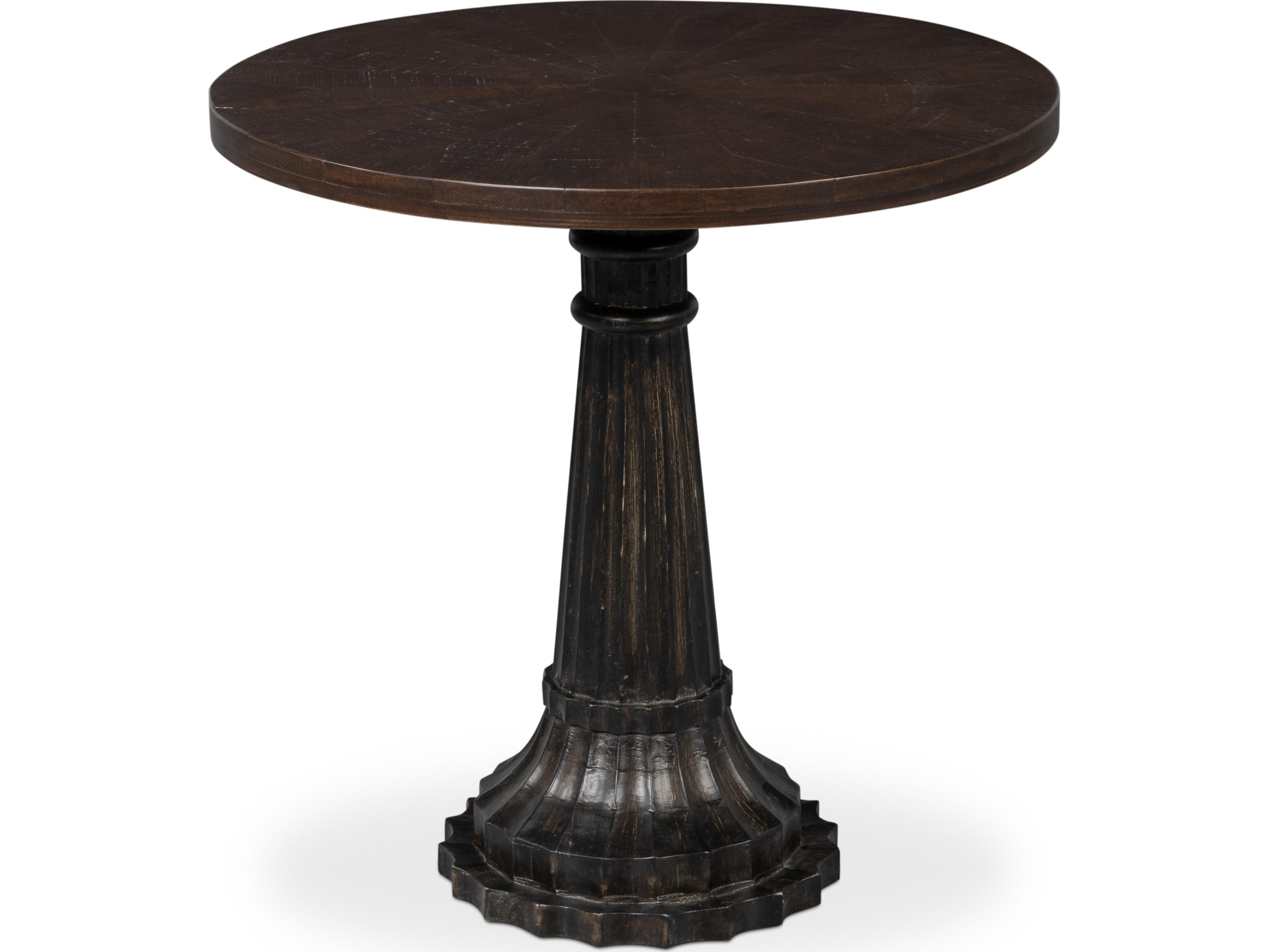 Sarreid Ltd Alister Round End Table