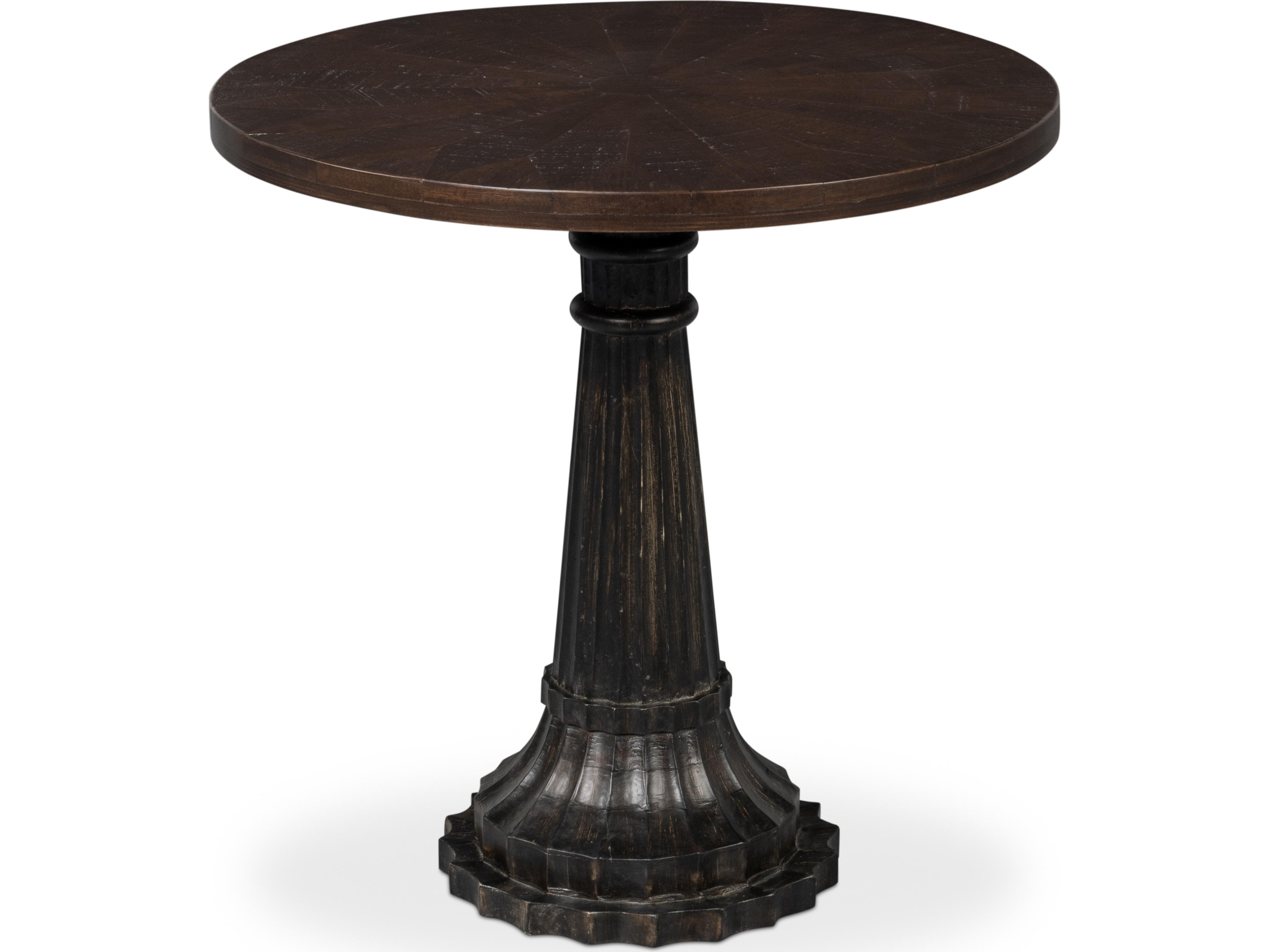 Sarreid Ltd Alister Round End Table