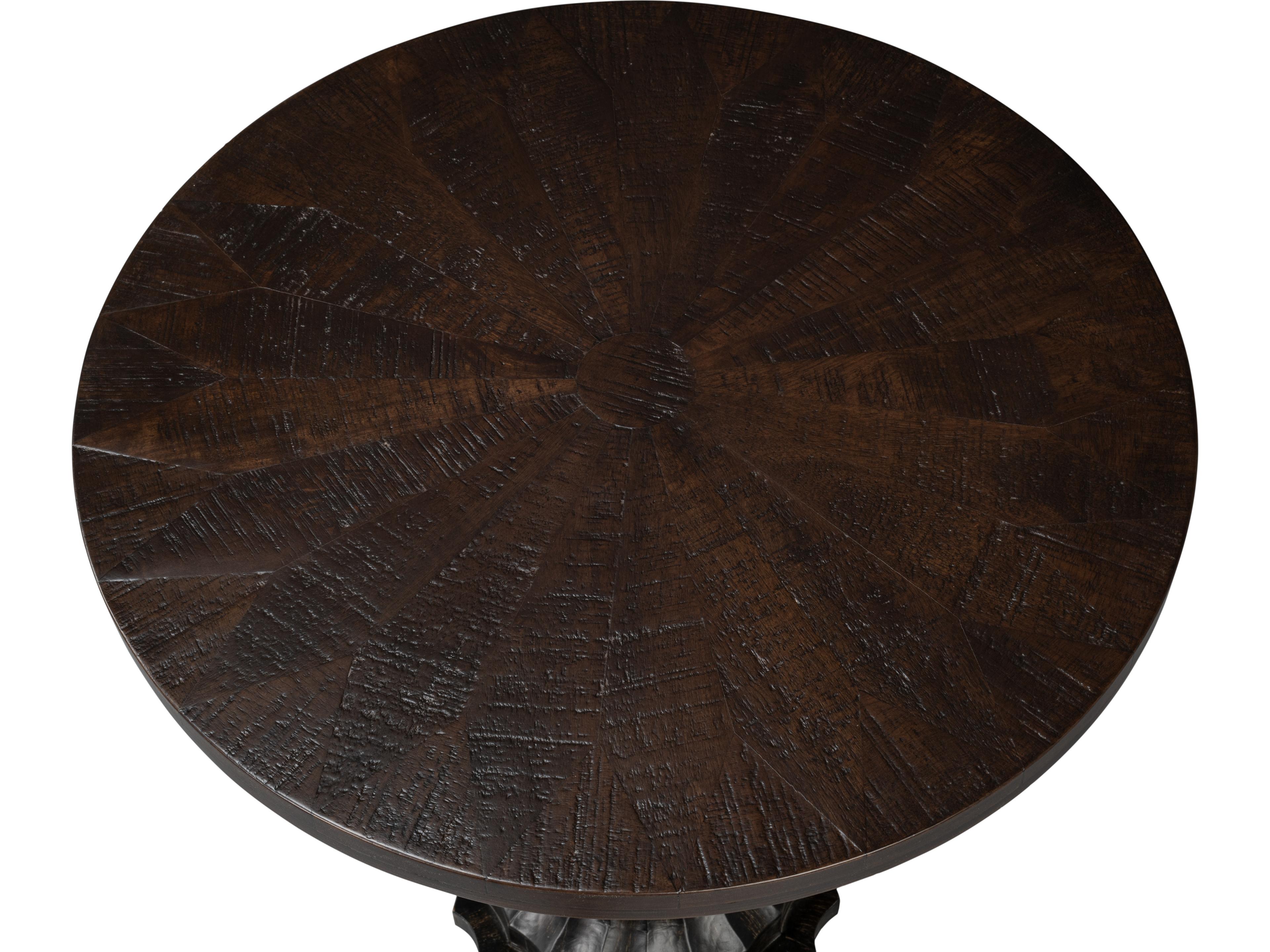 Sarreid Ltd Alister Round End Table