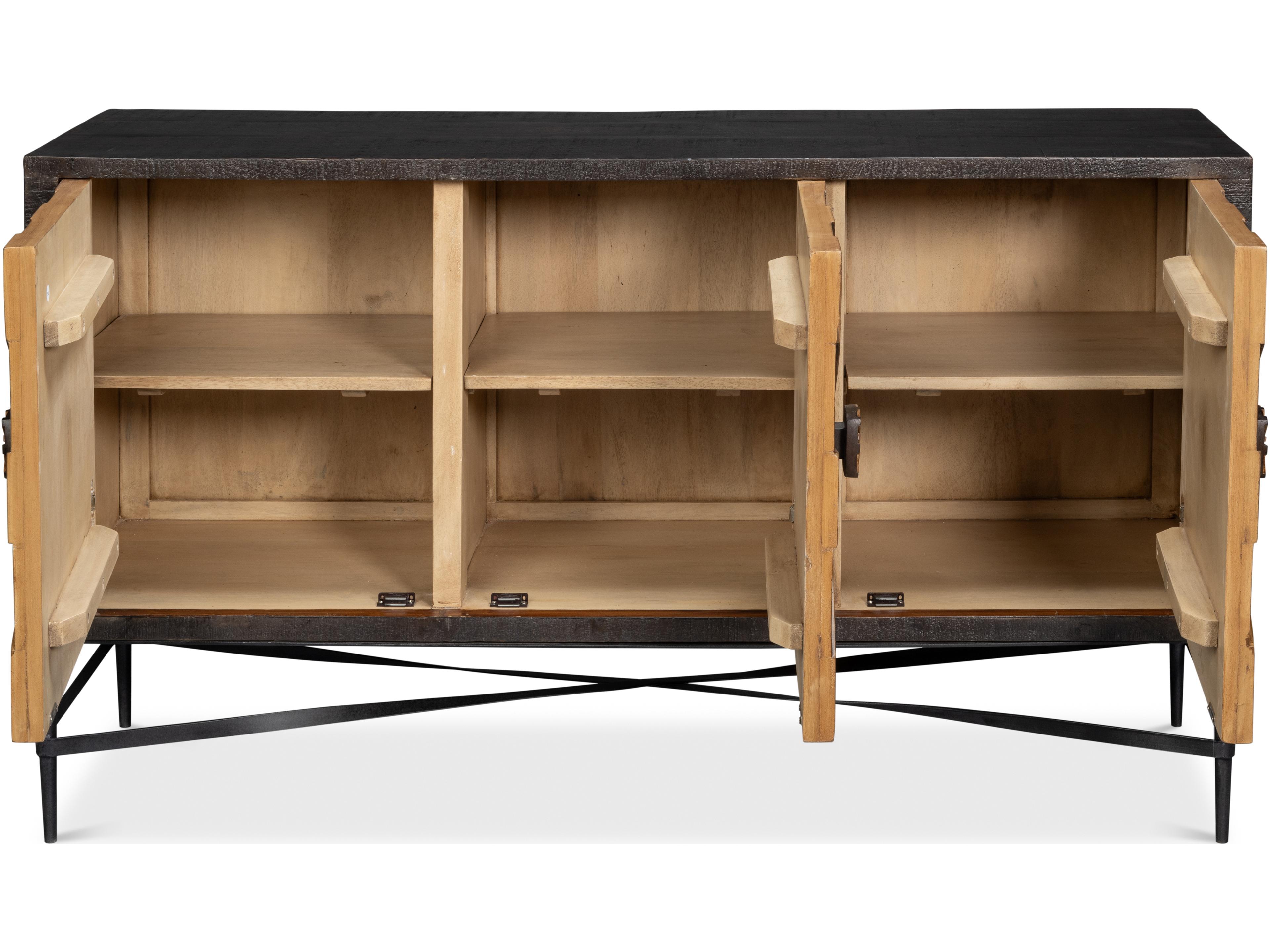 Sarreid Ltd Luke 3 Door Sideboard