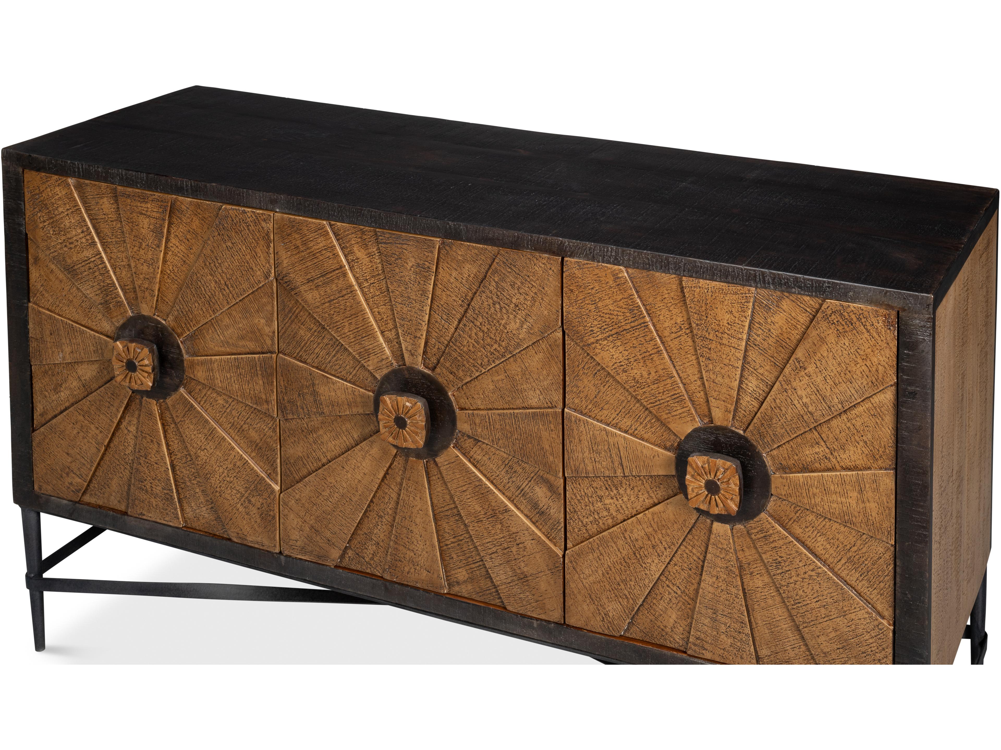 Sarreid Ltd Luke 3 Door Sideboard