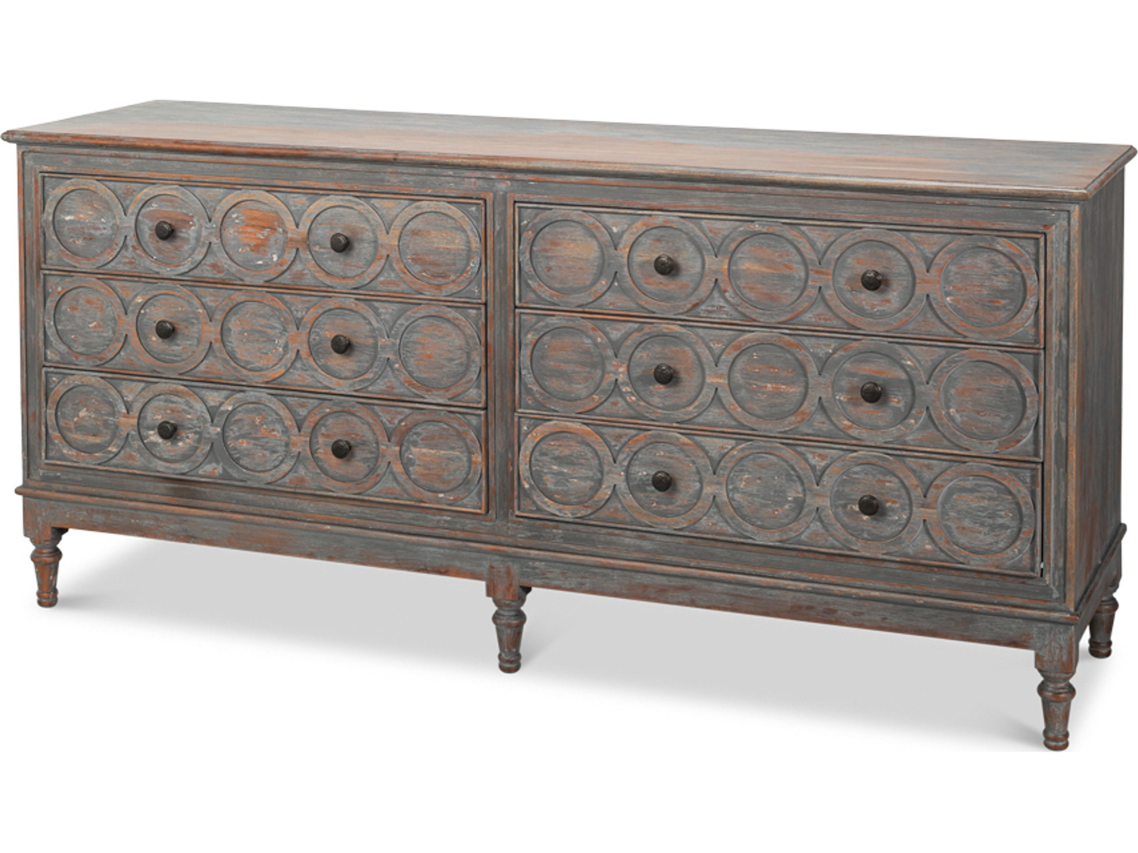La Cercle 20" Acacia Wood Sideboard