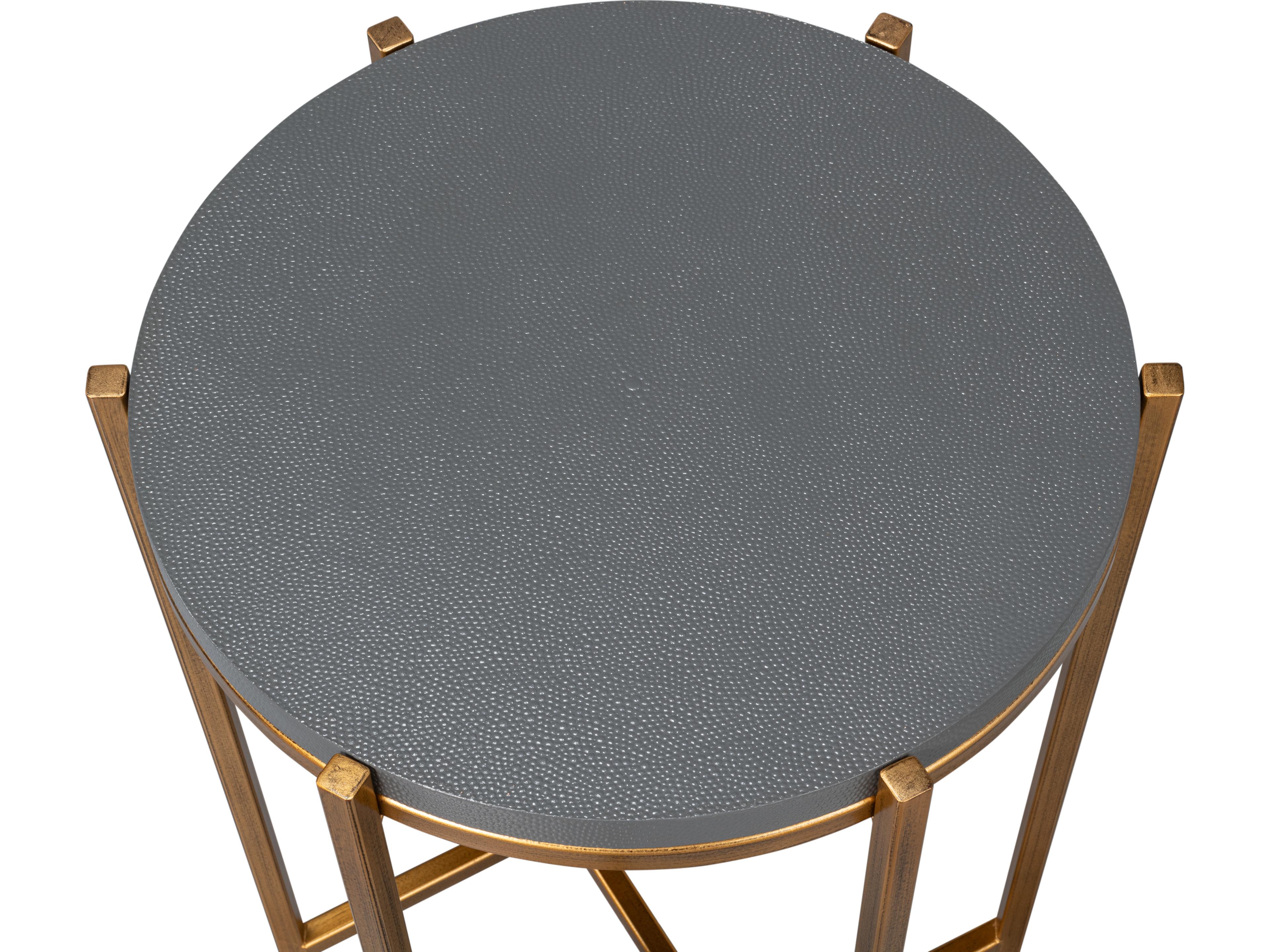 Sarreid Ltd Spence Side Table Quiet Shade