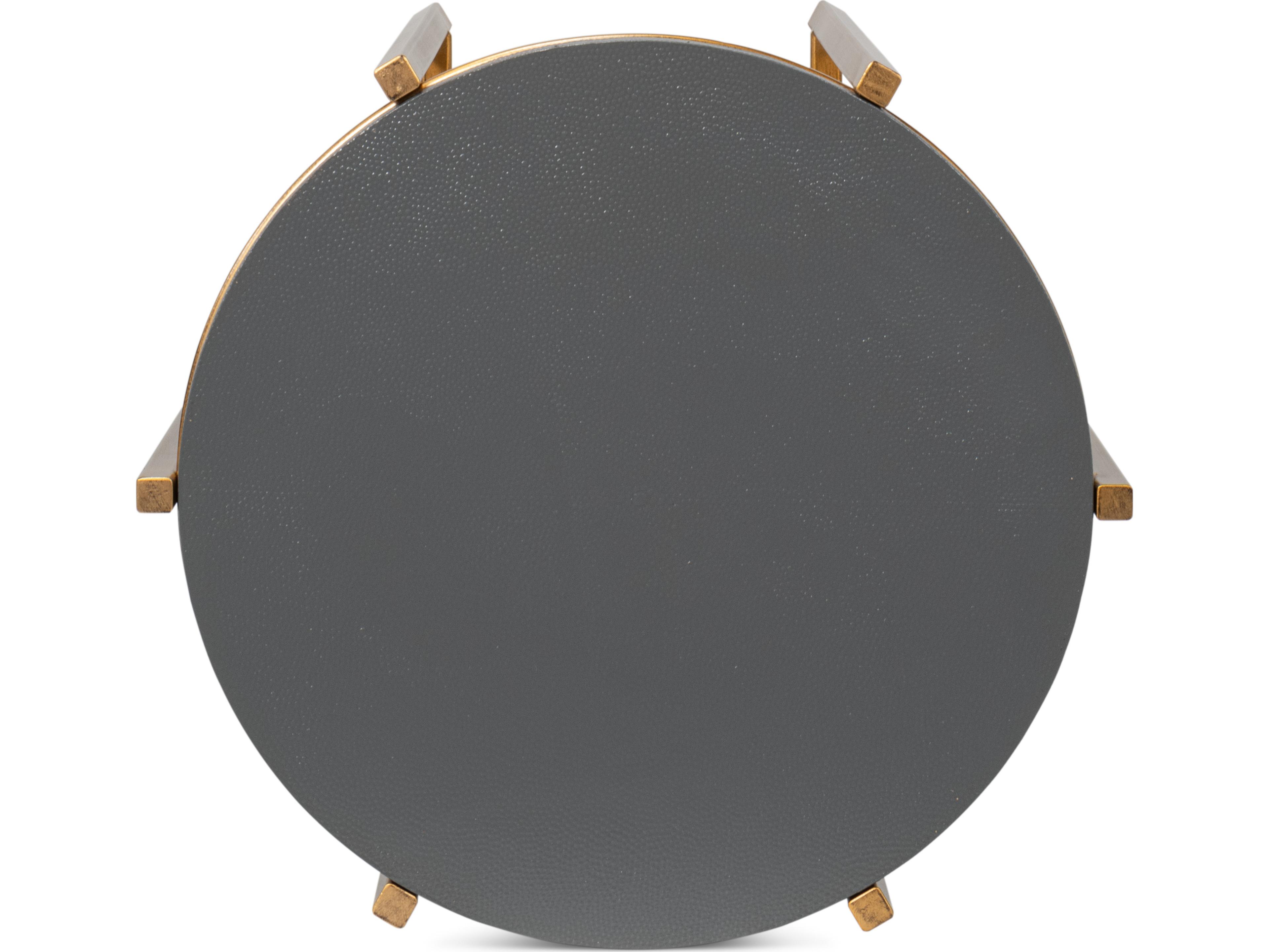 Sarreid Ltd Spence Side Table Quiet Shade