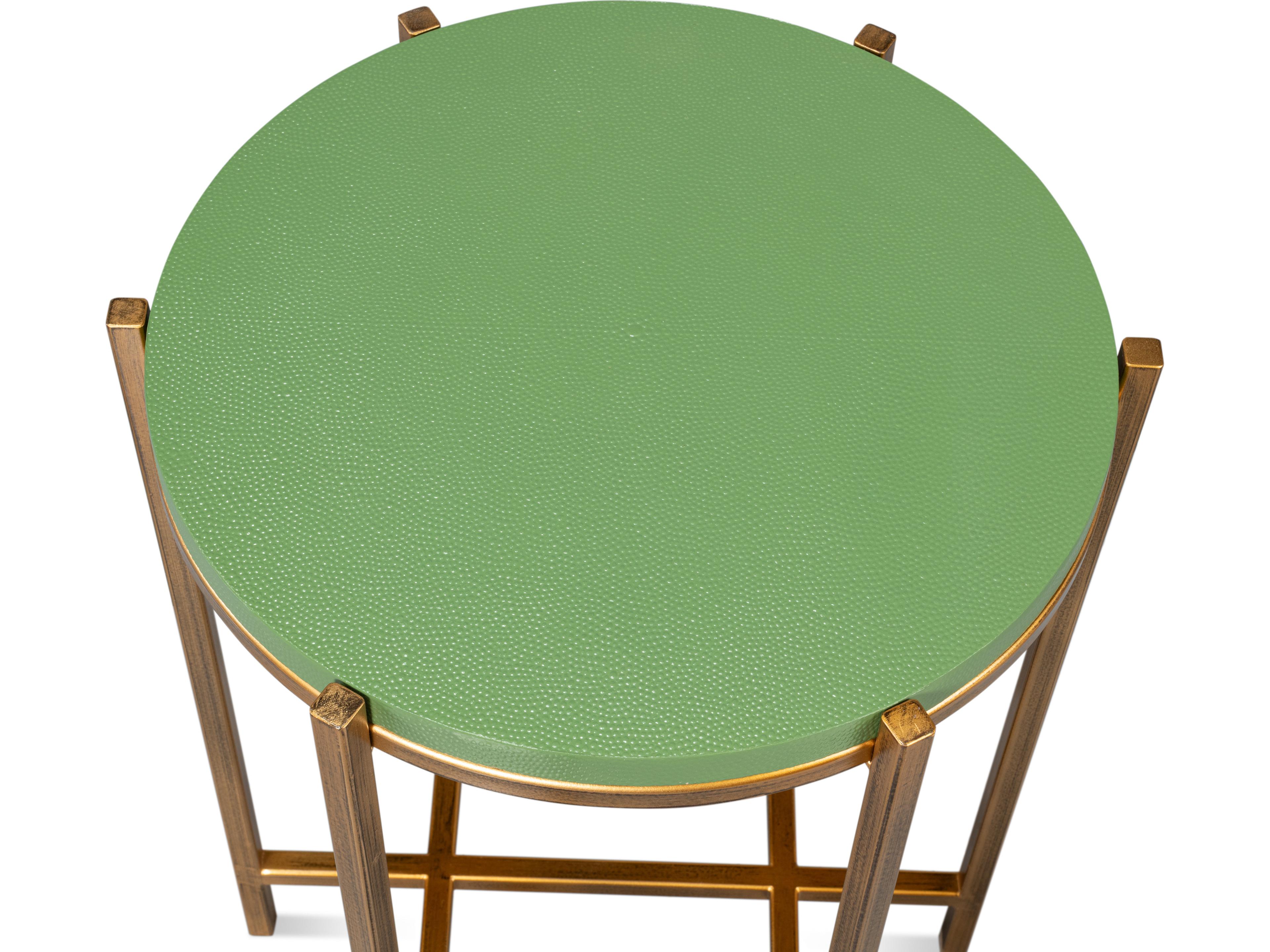 Sarreid Ltd Spence Side Table Watercress