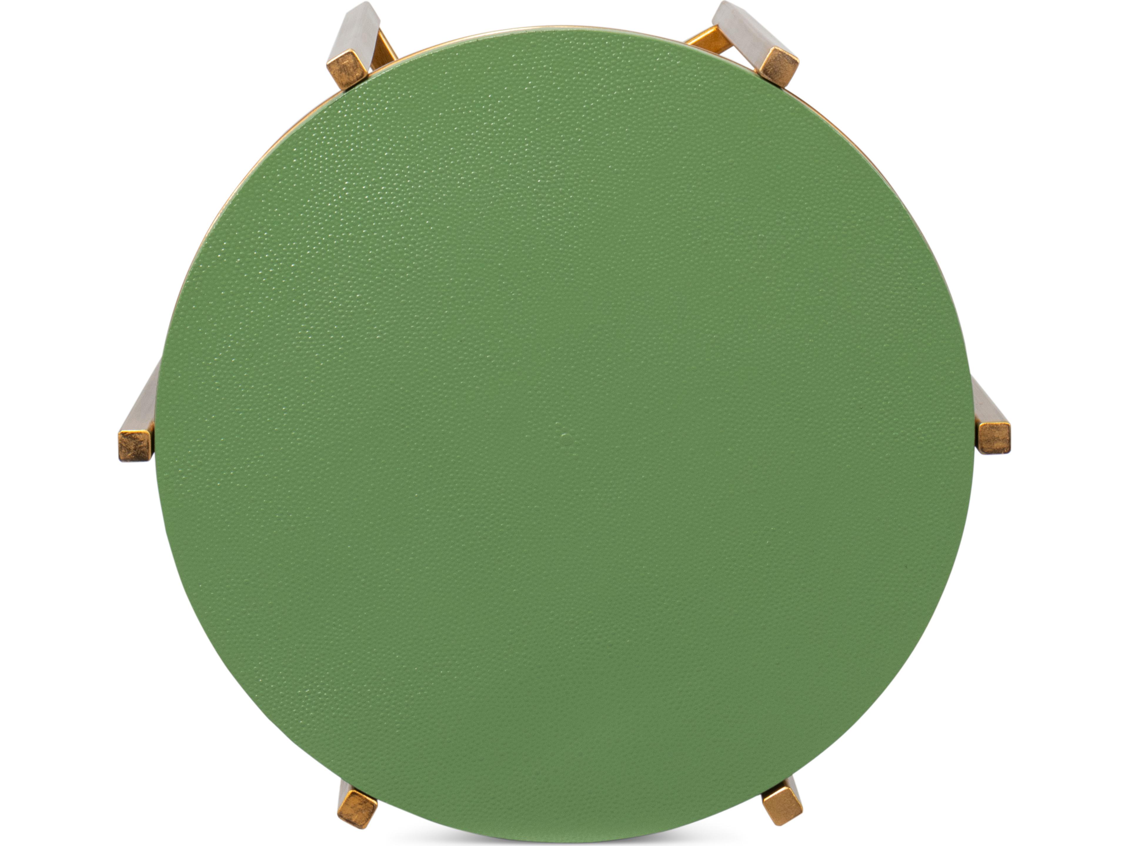 Sarreid Ltd Spence Side Table Watercress