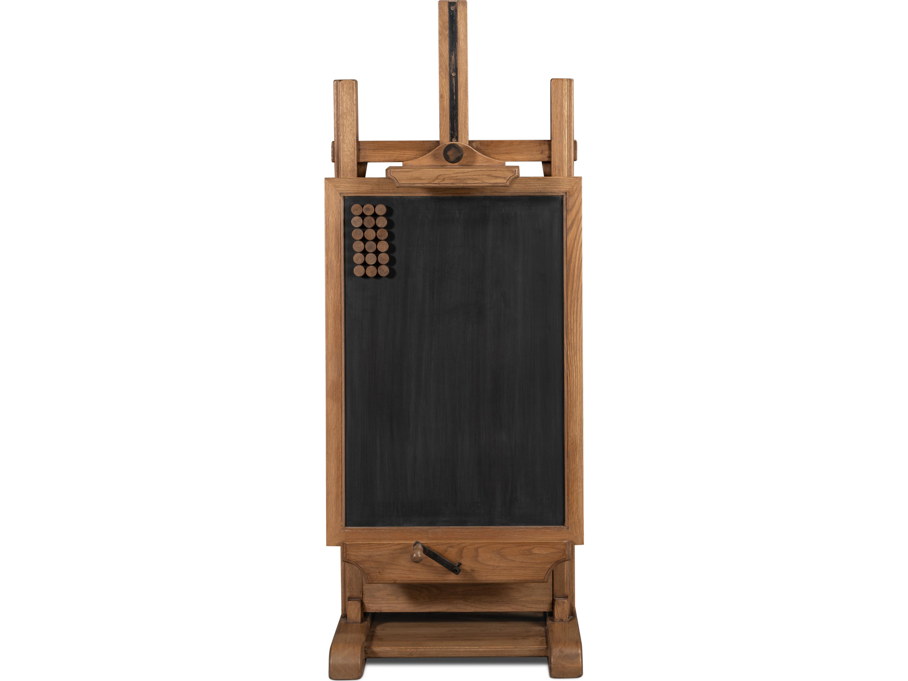Sarreid Ltd Haagen Adjustable Blackboard Easel