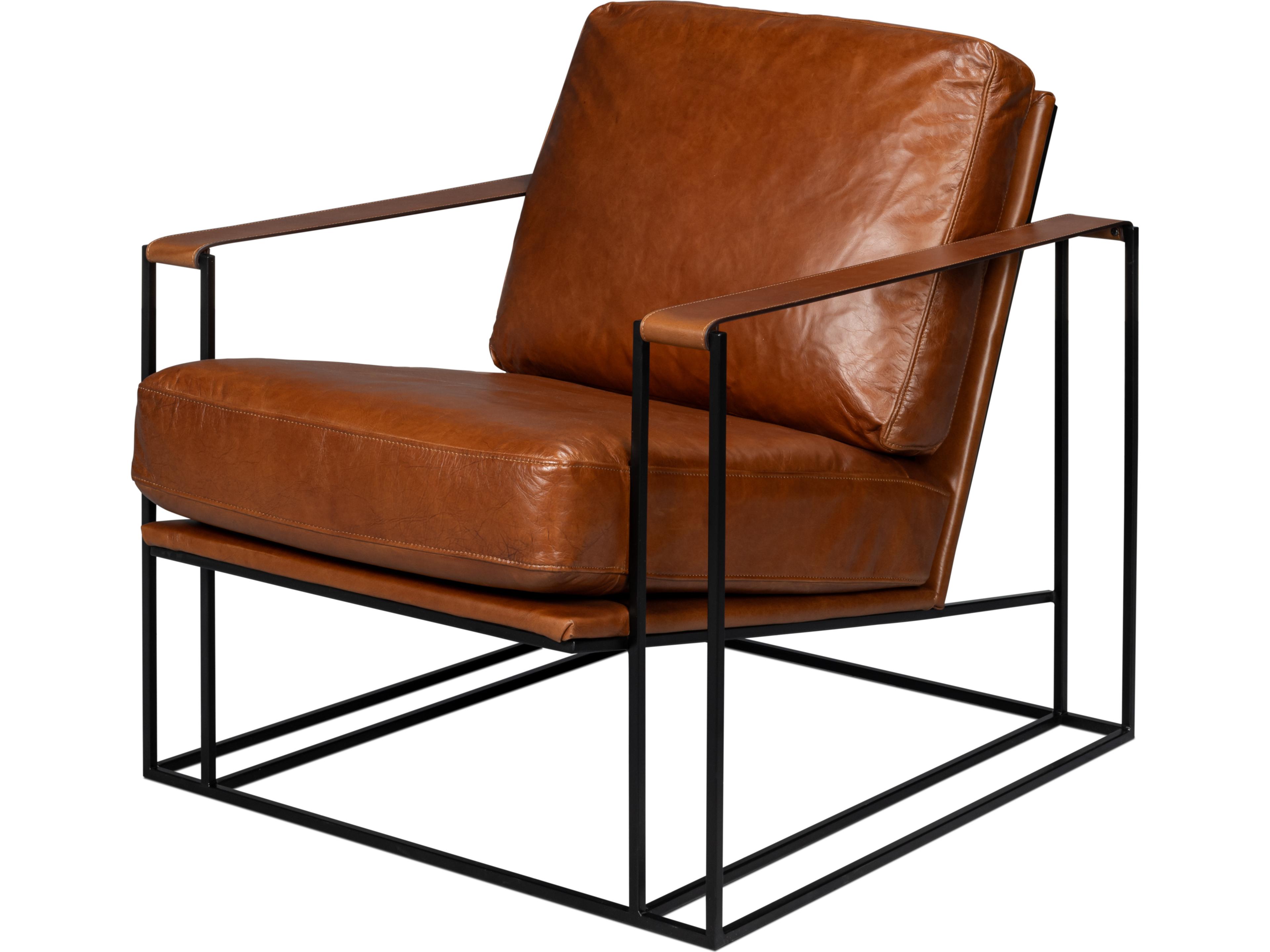Sarreid Ltd Oryan Chair Havana Brown