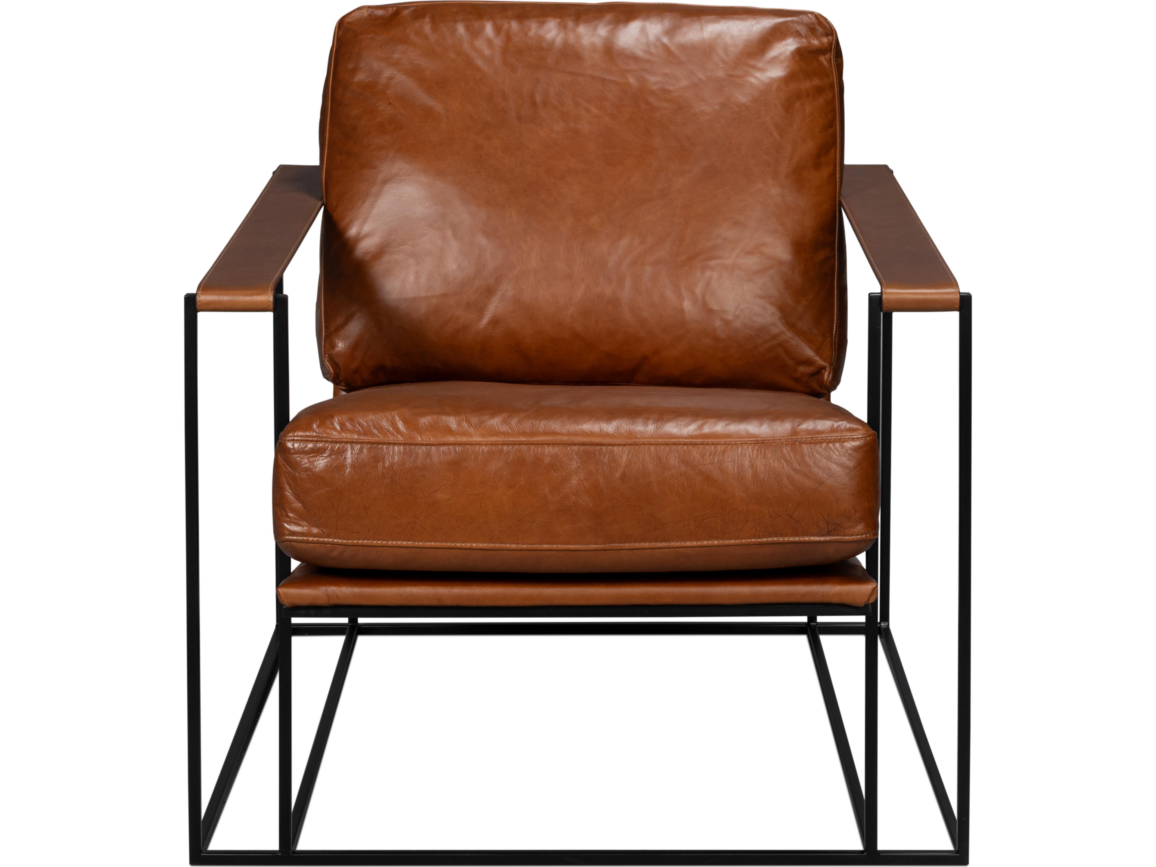 Sarreid Ltd Oryan Chair Havana Brown