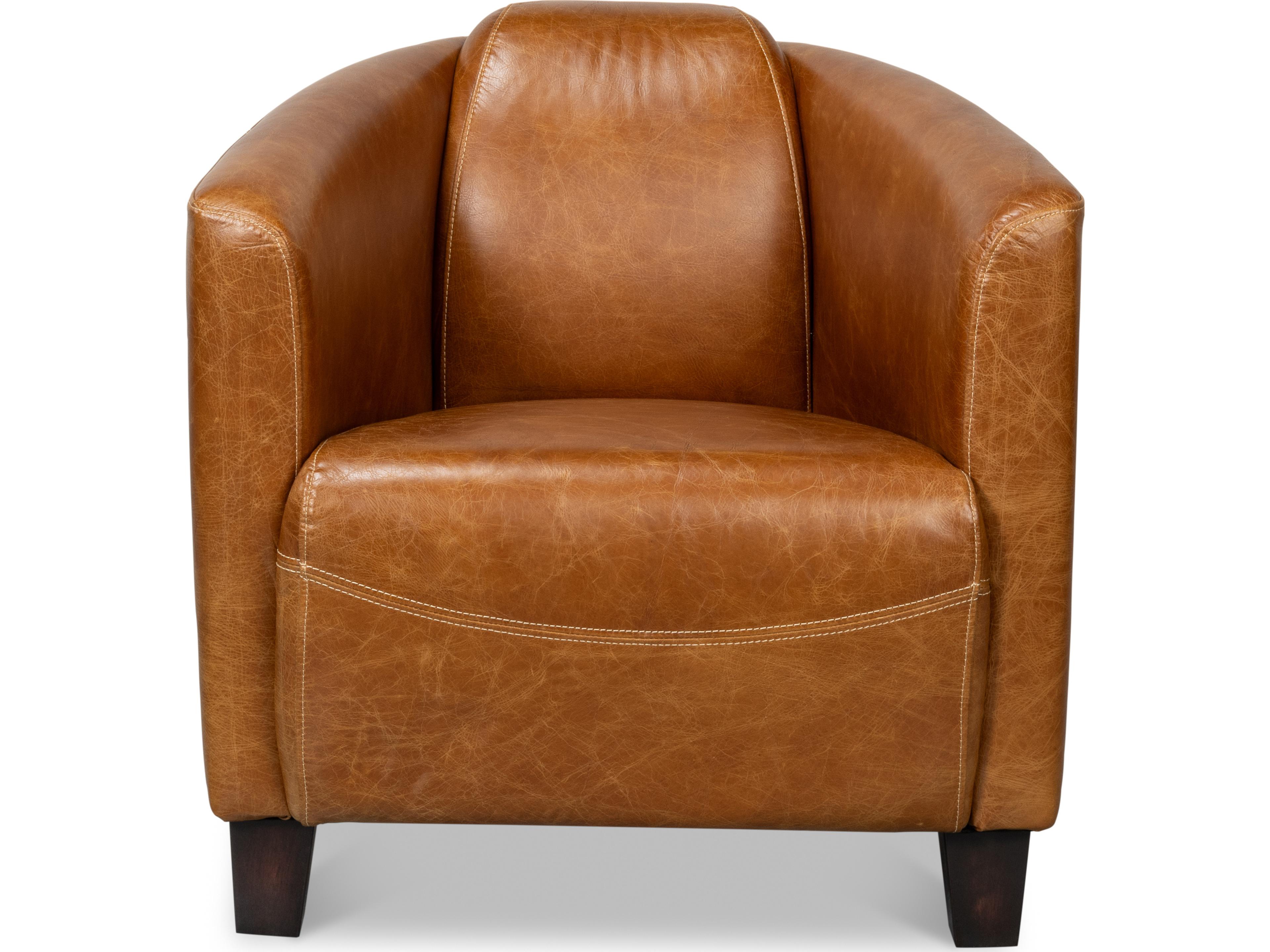 Sarreid Ltd Mandy Arm Chair Cuba Brown