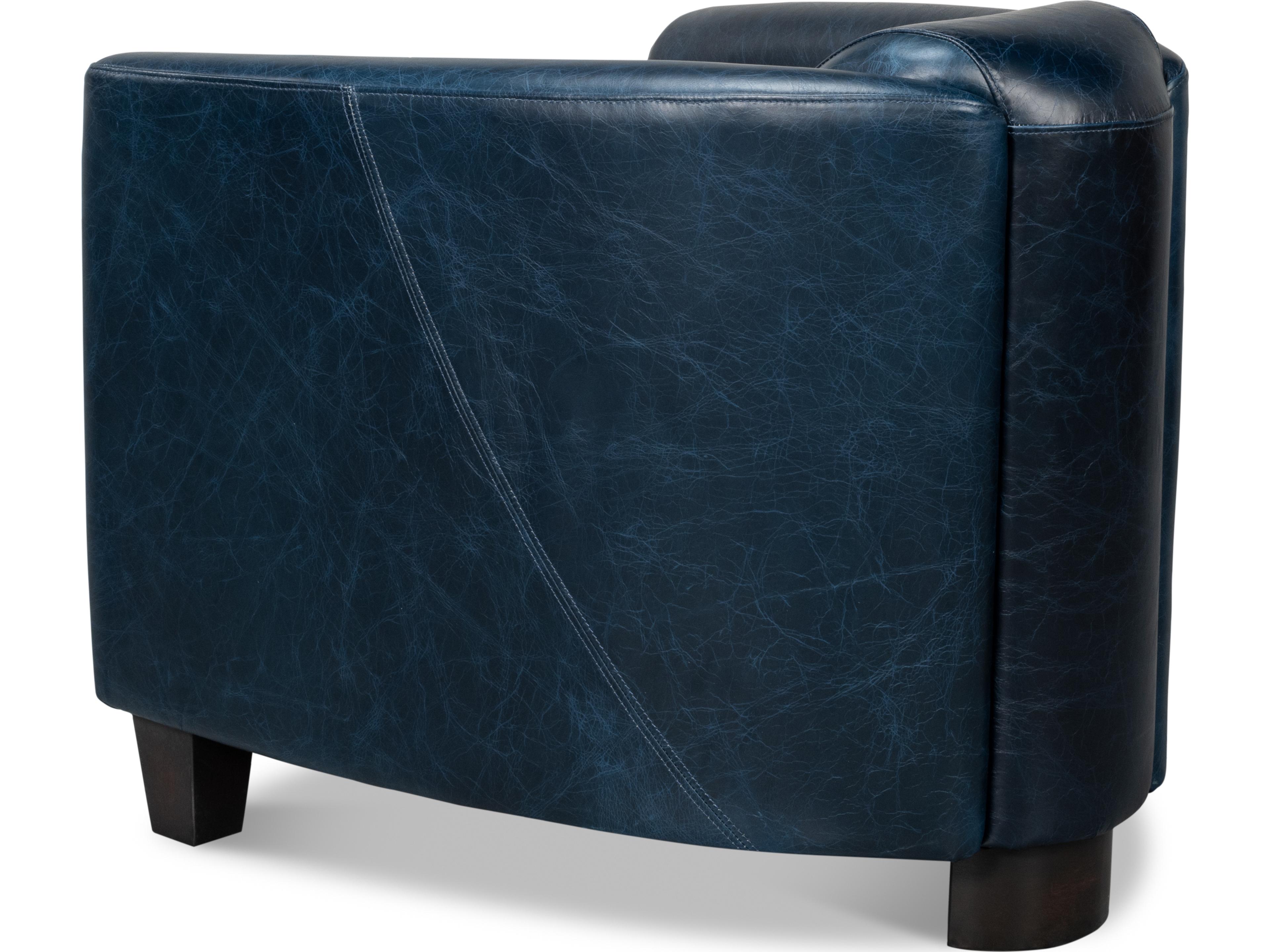 Sarreid Ltd Mandy Arm Chair Chateau Blue