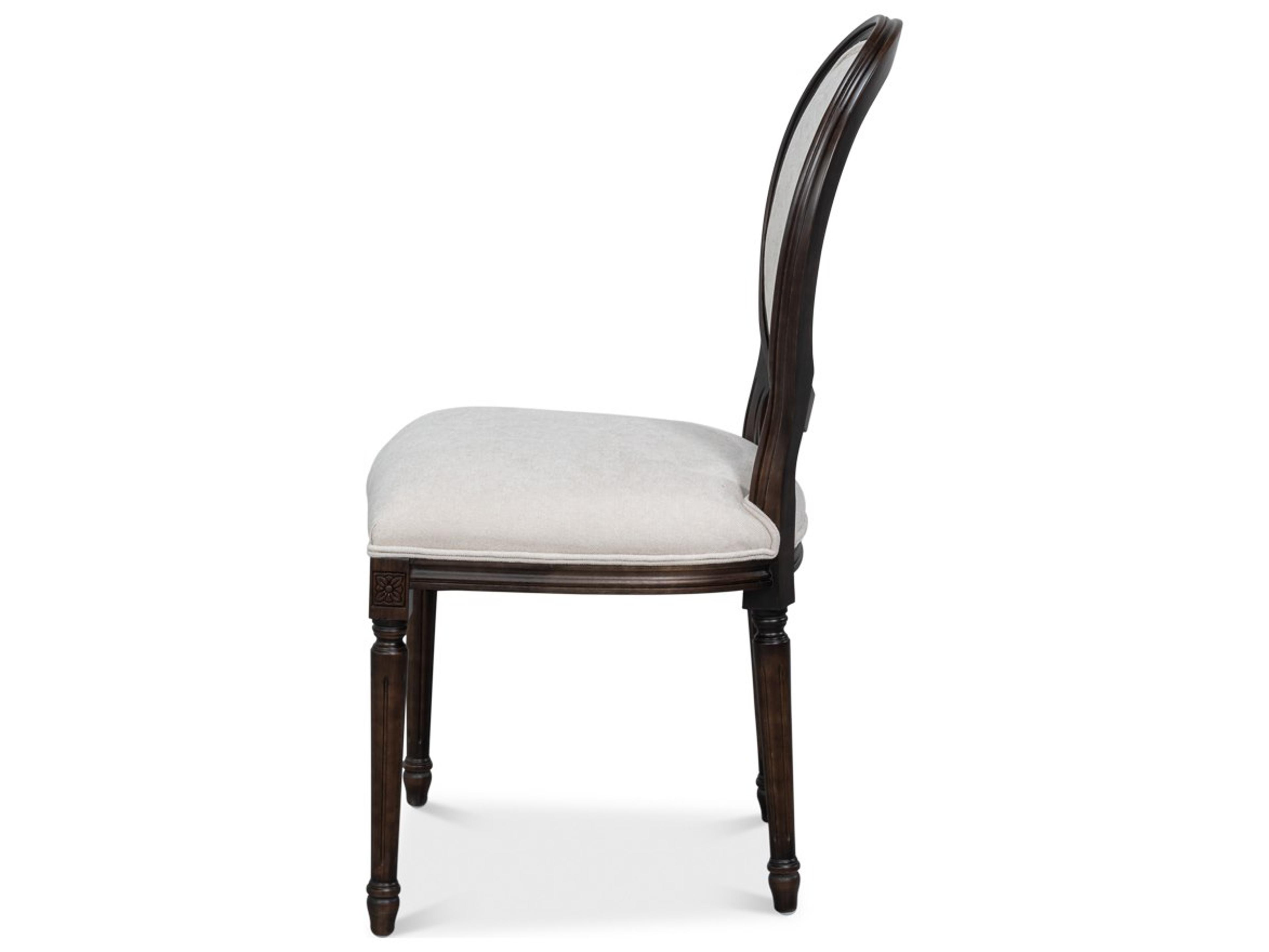 Sarreid Ltd Black Velvet Upholstered Armless Dining Chair