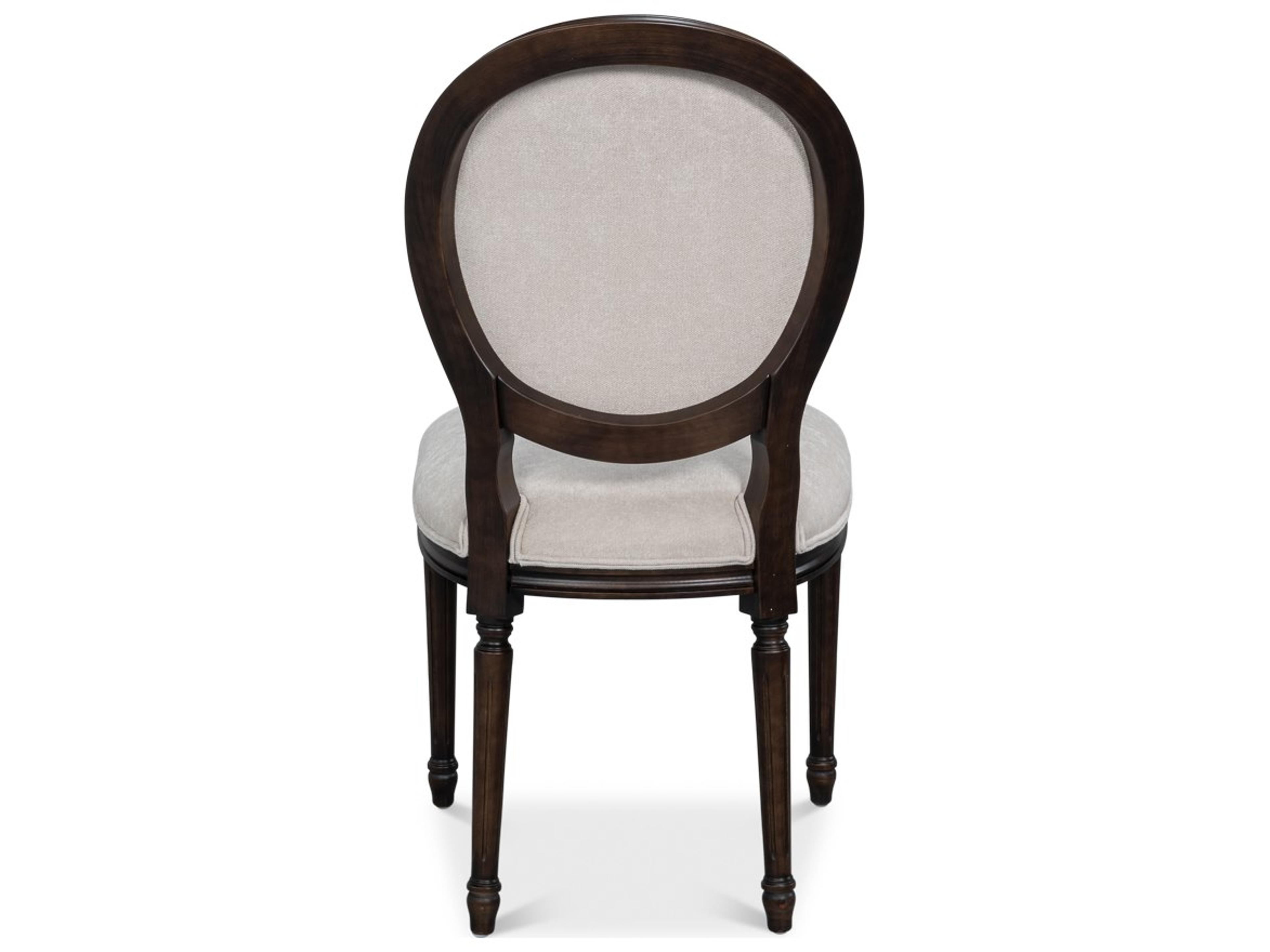 Sarreid Ltd Black Velvet Upholstered Armless Dining Chair
