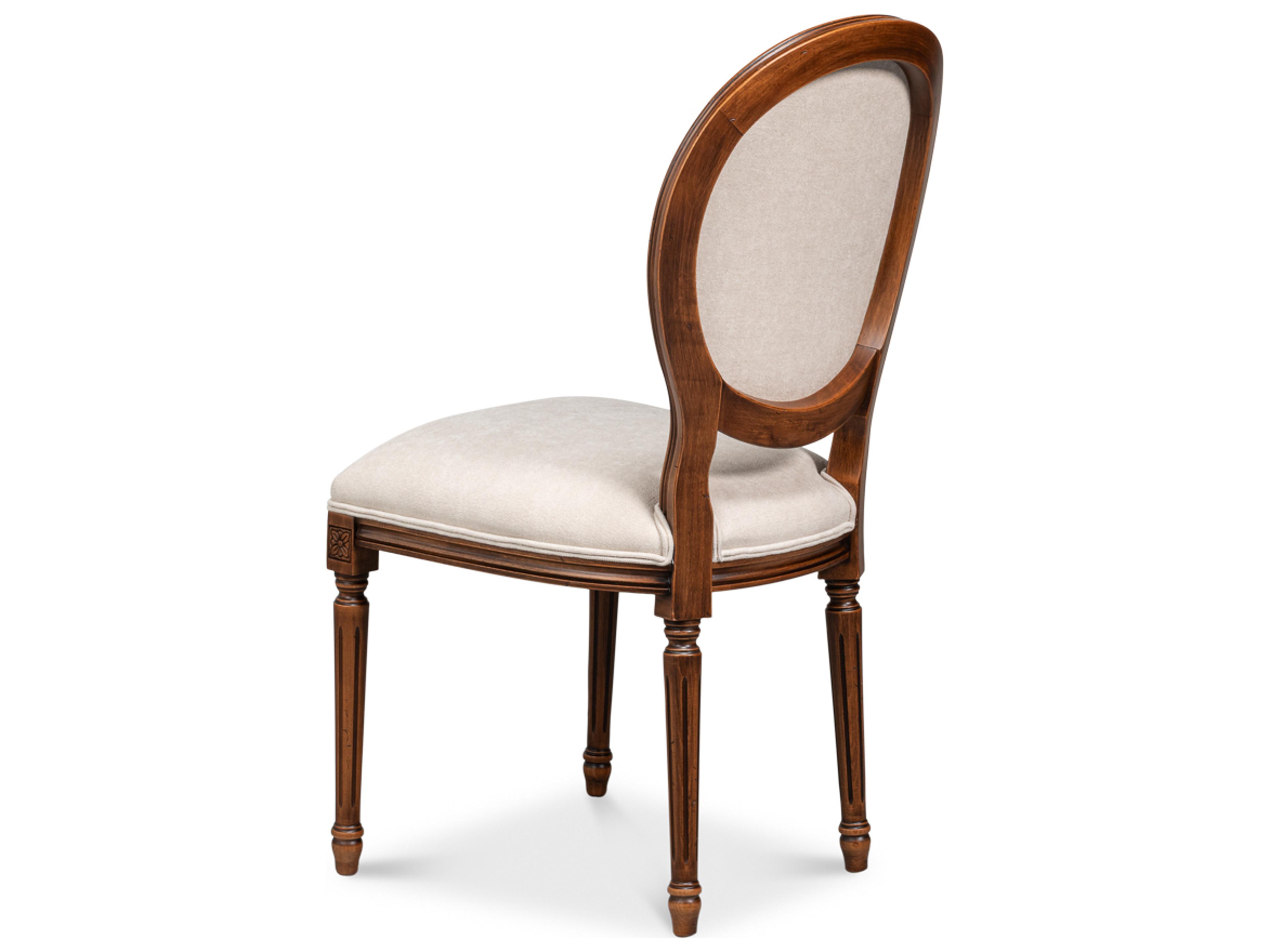 Sarreid Ltd Hugo Brown Upholstered Armless Dining Chair