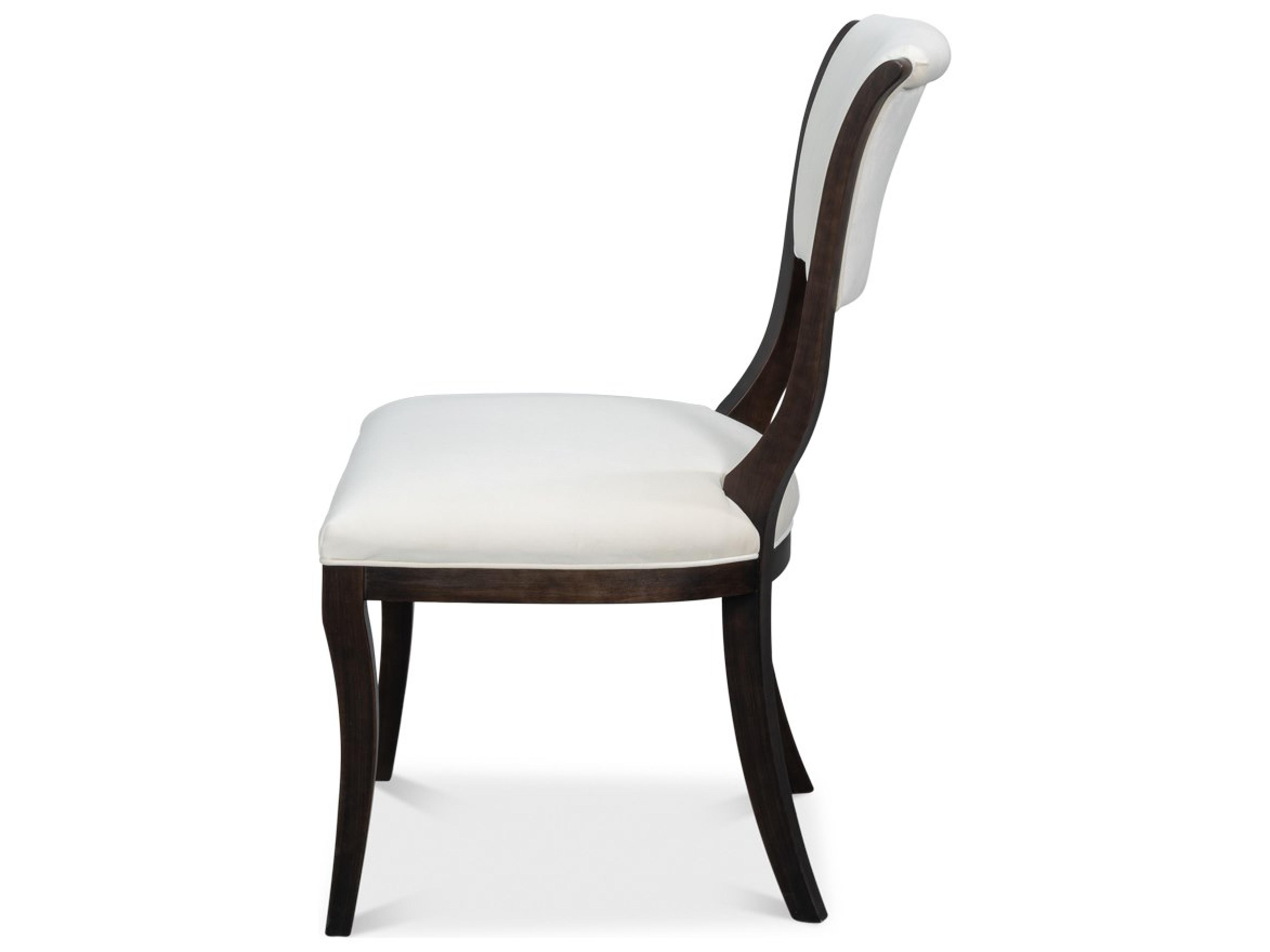 Sarreid Ltd Black Velvet Upholstered Armless Dining Chair