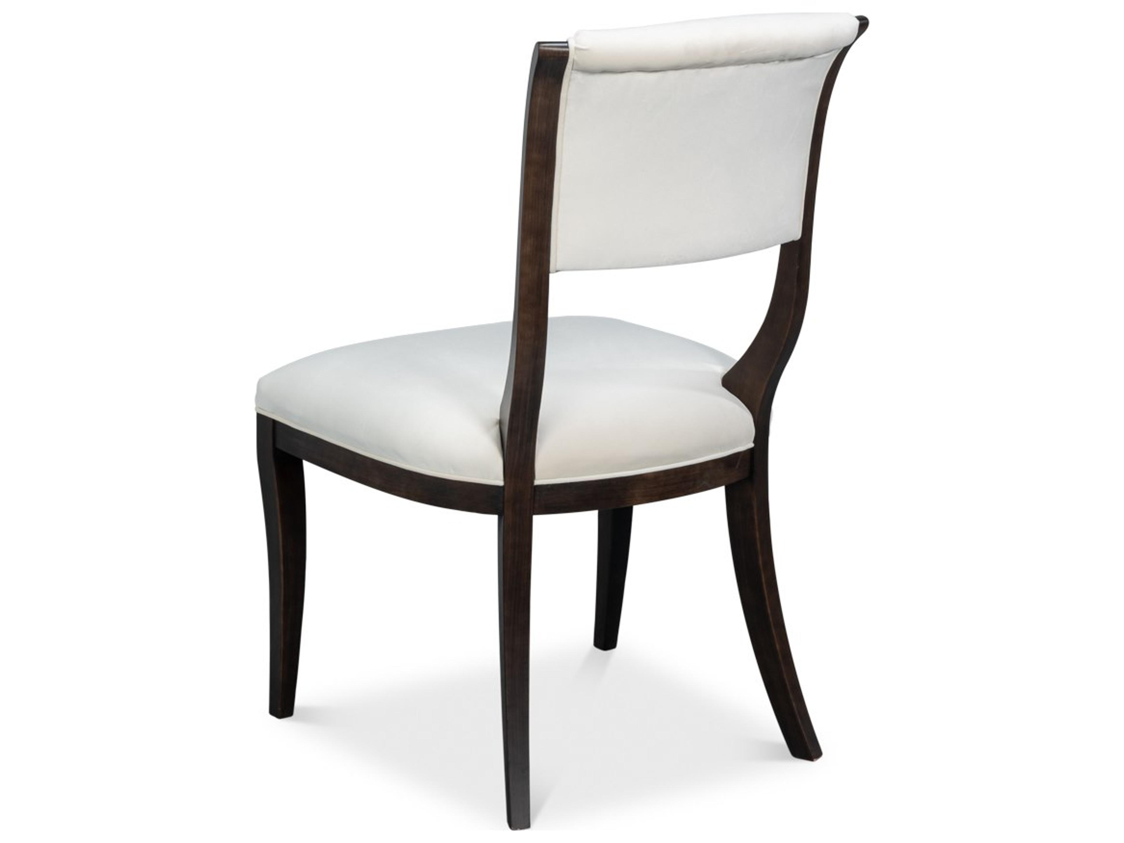 Sarreid Ltd Black Velvet Upholstered Armless Dining Chair
