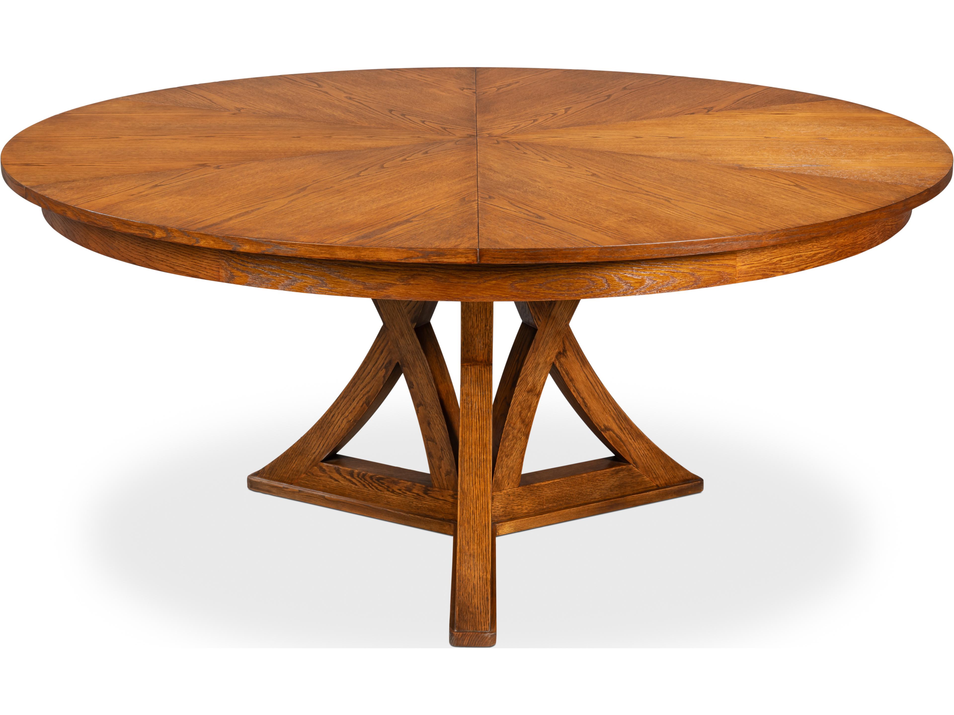 Jupe Round Wood Dining Table