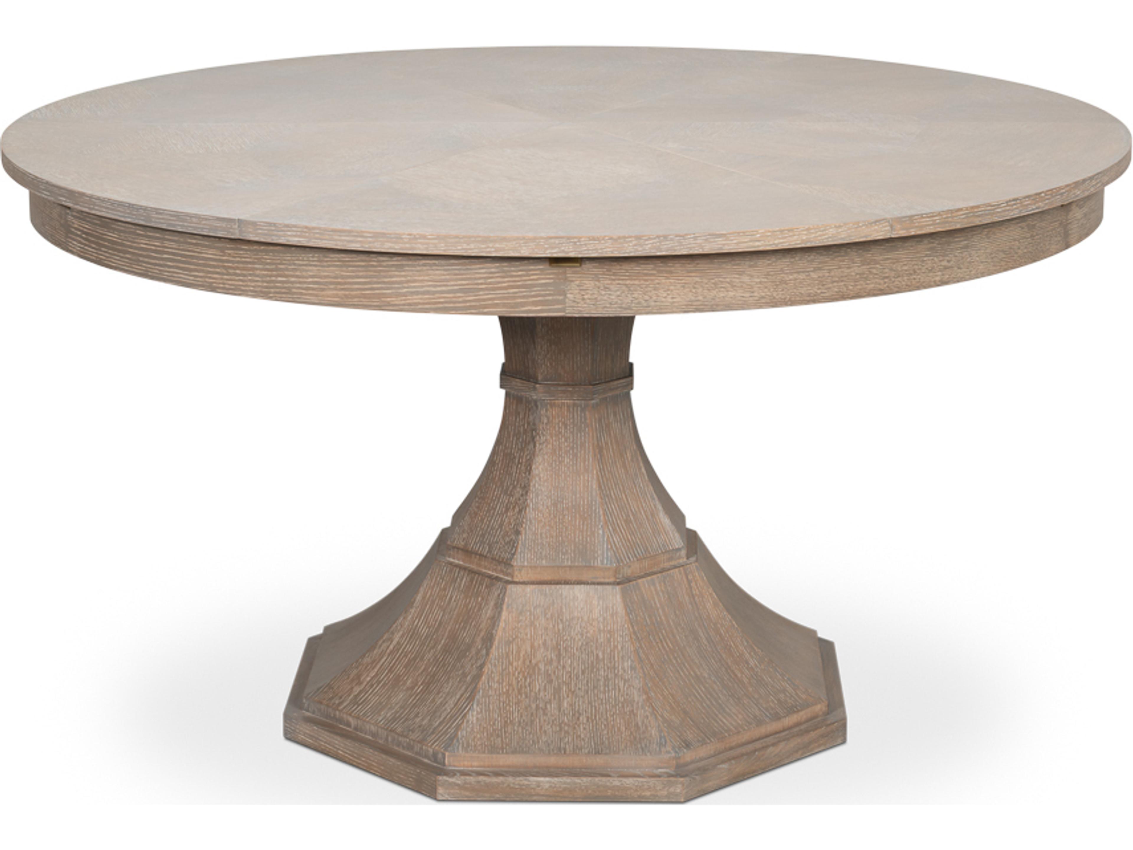Giselle Round Wood Dining Table