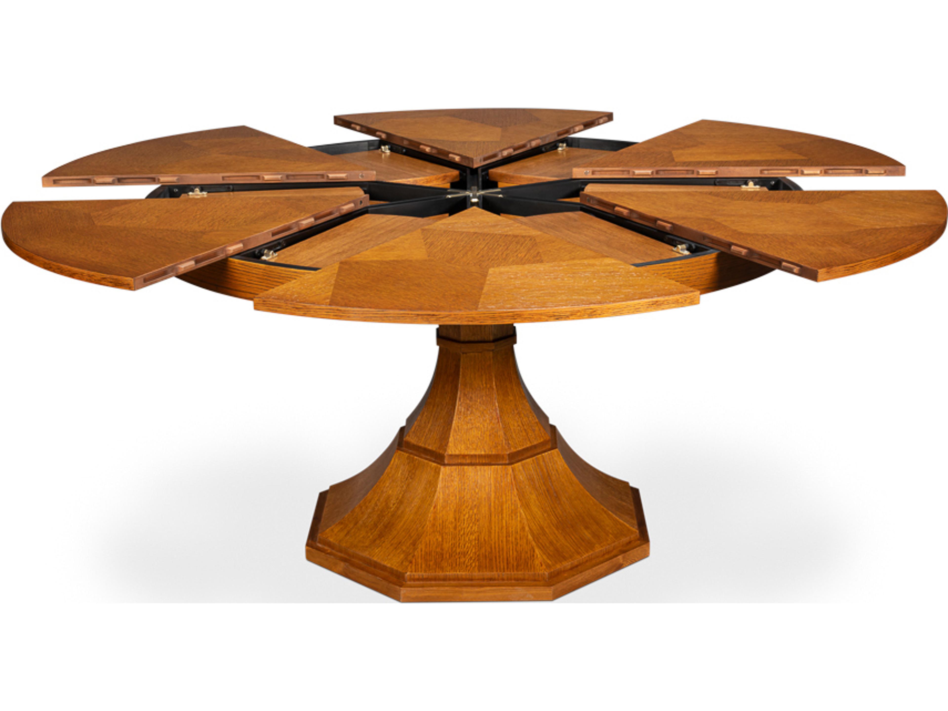 Sarreid Ltd Giselle Round Wood Dining Table