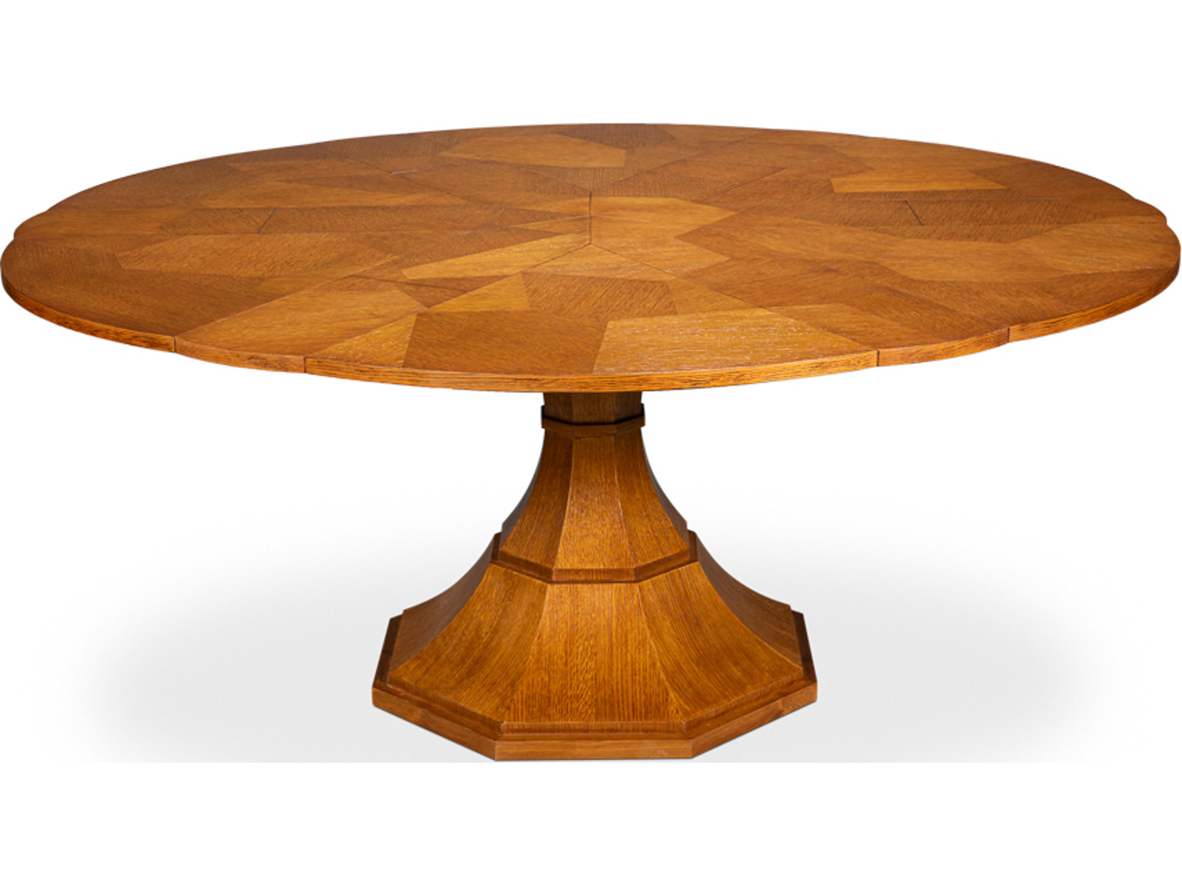 Sarreid Ltd Giselle Round Wood Dining Table
