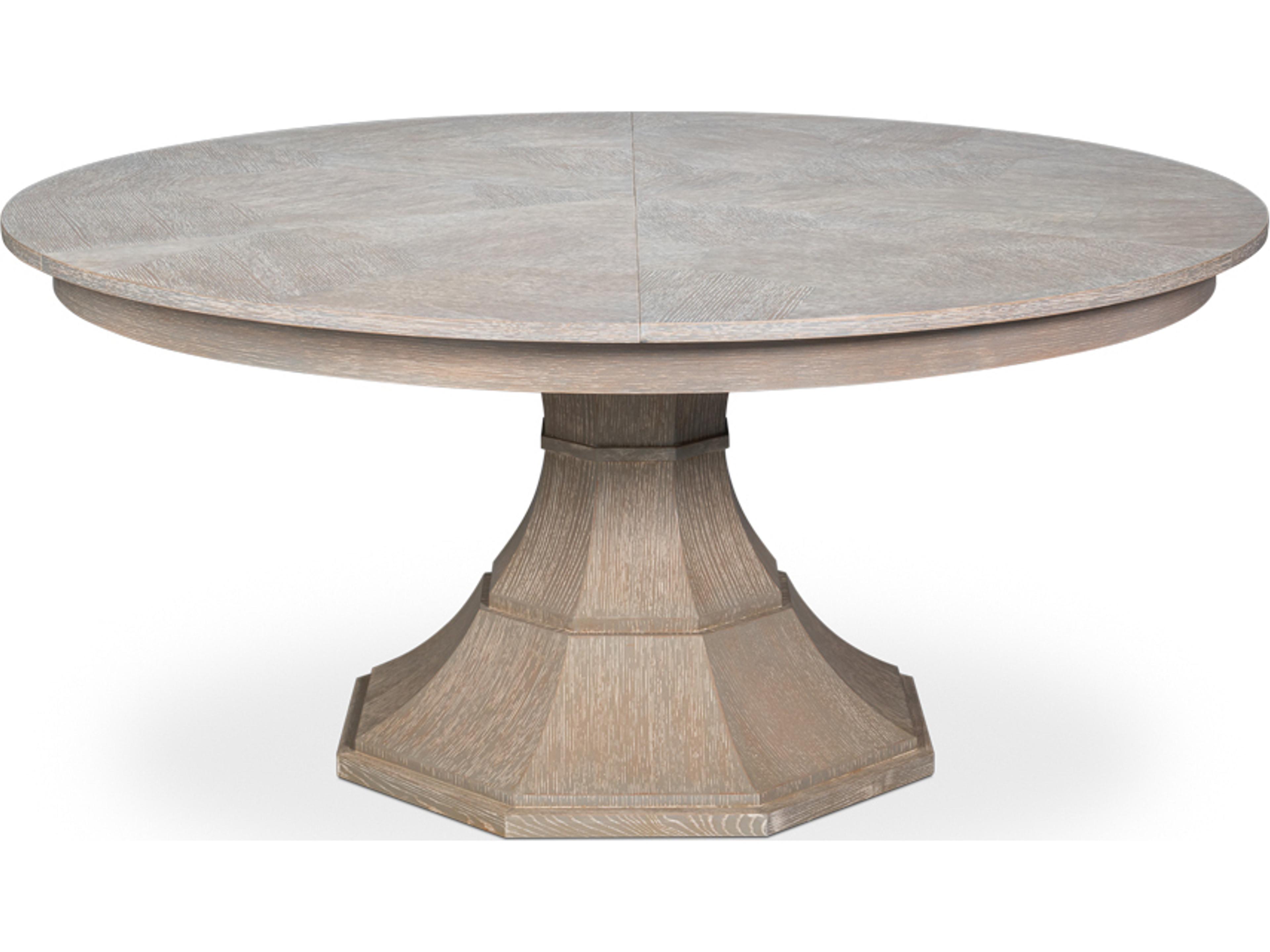 Giselle Round Wood Dining Table