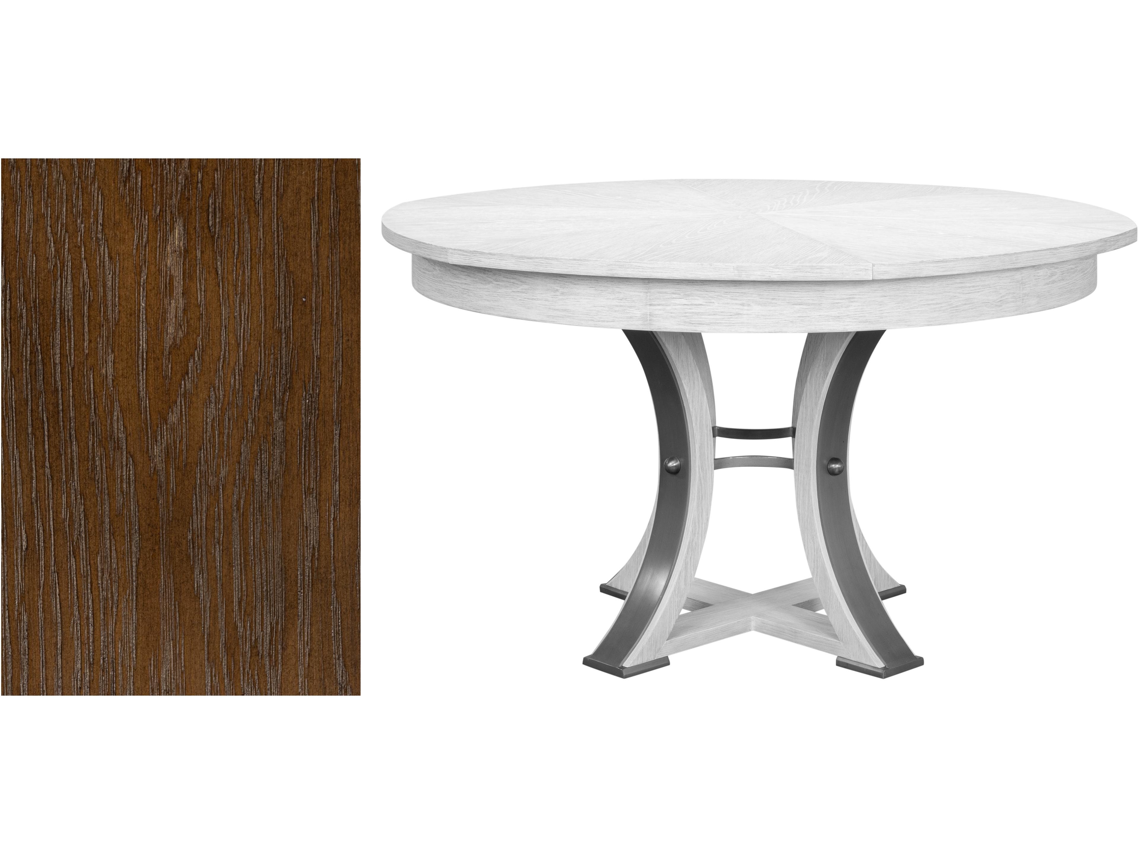 Tower Jupe Dining Table Light Mink