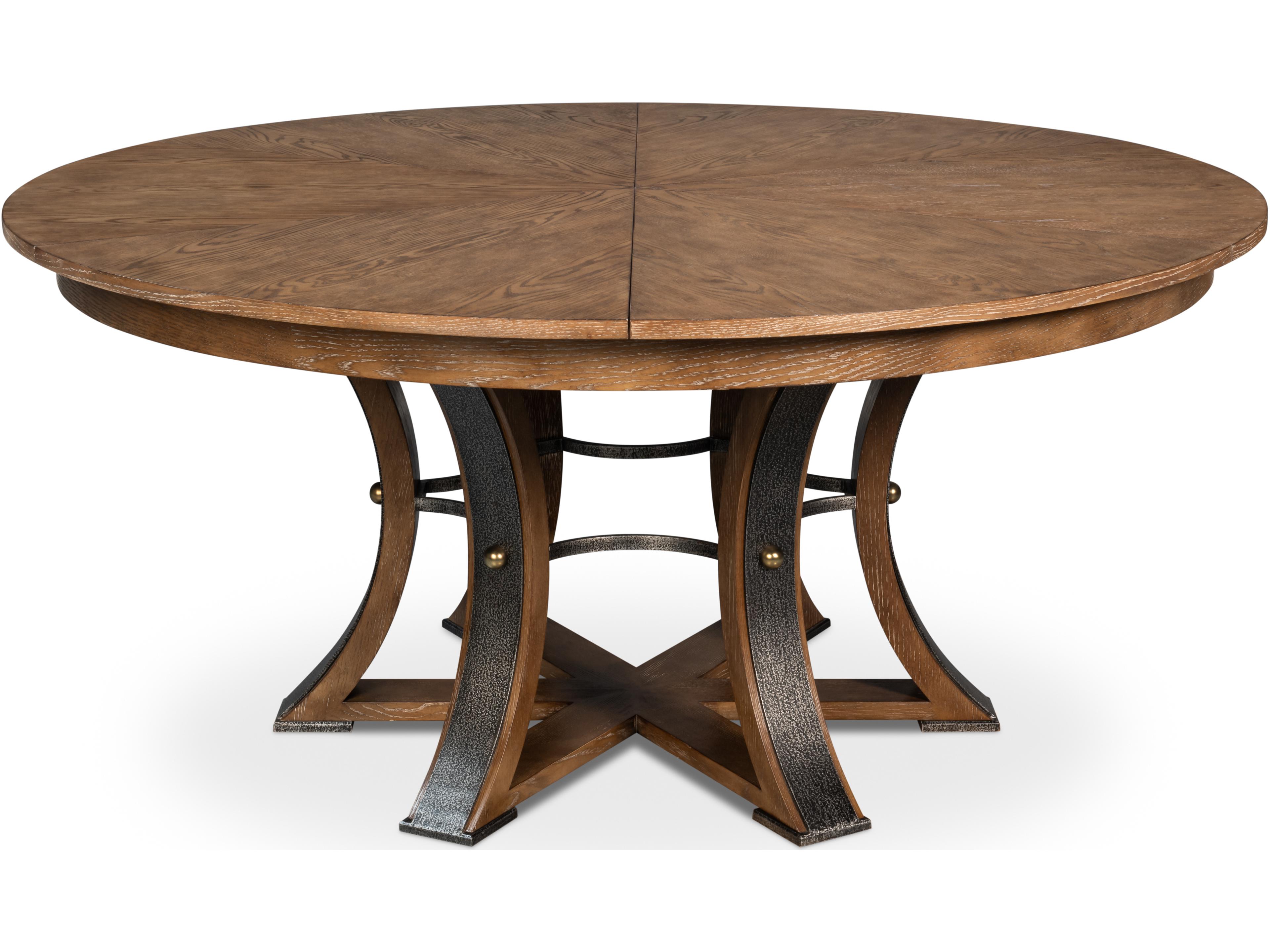 Tower Jupe Dining Table Large Light Mink