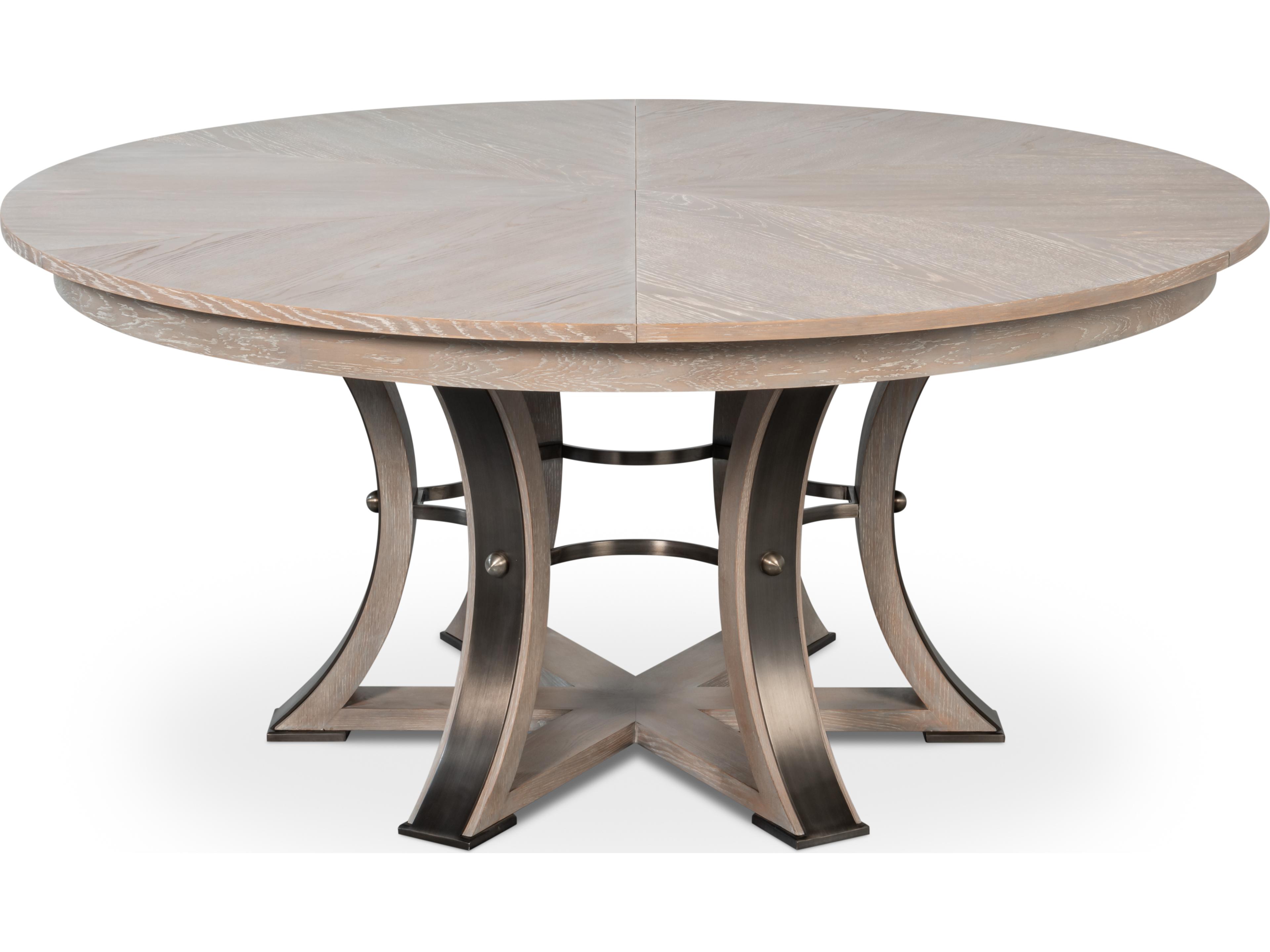 Jupe Round Wood Dining Table