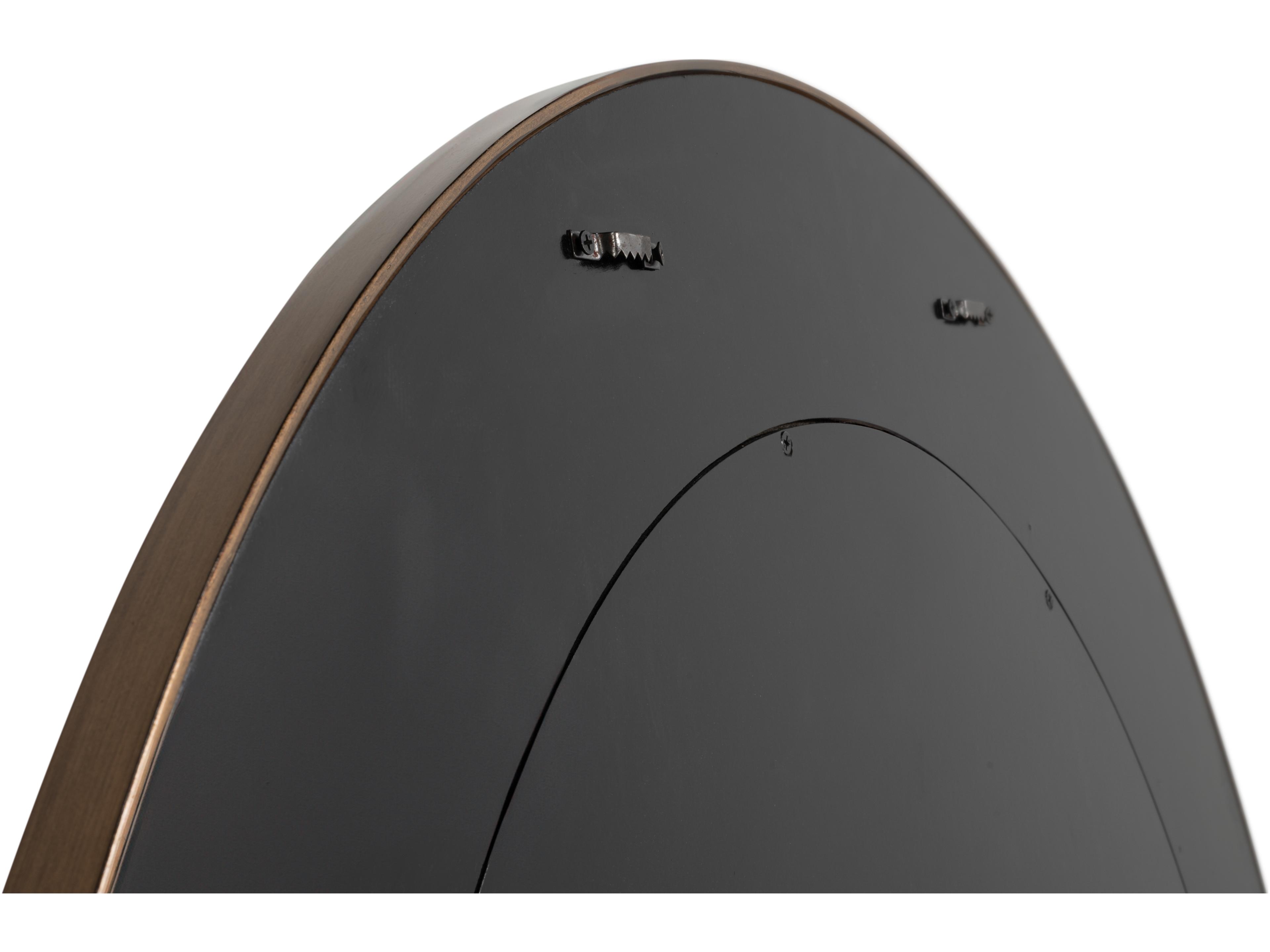 Sarreid Ltd Judith Mirror Shagreen Orangeade