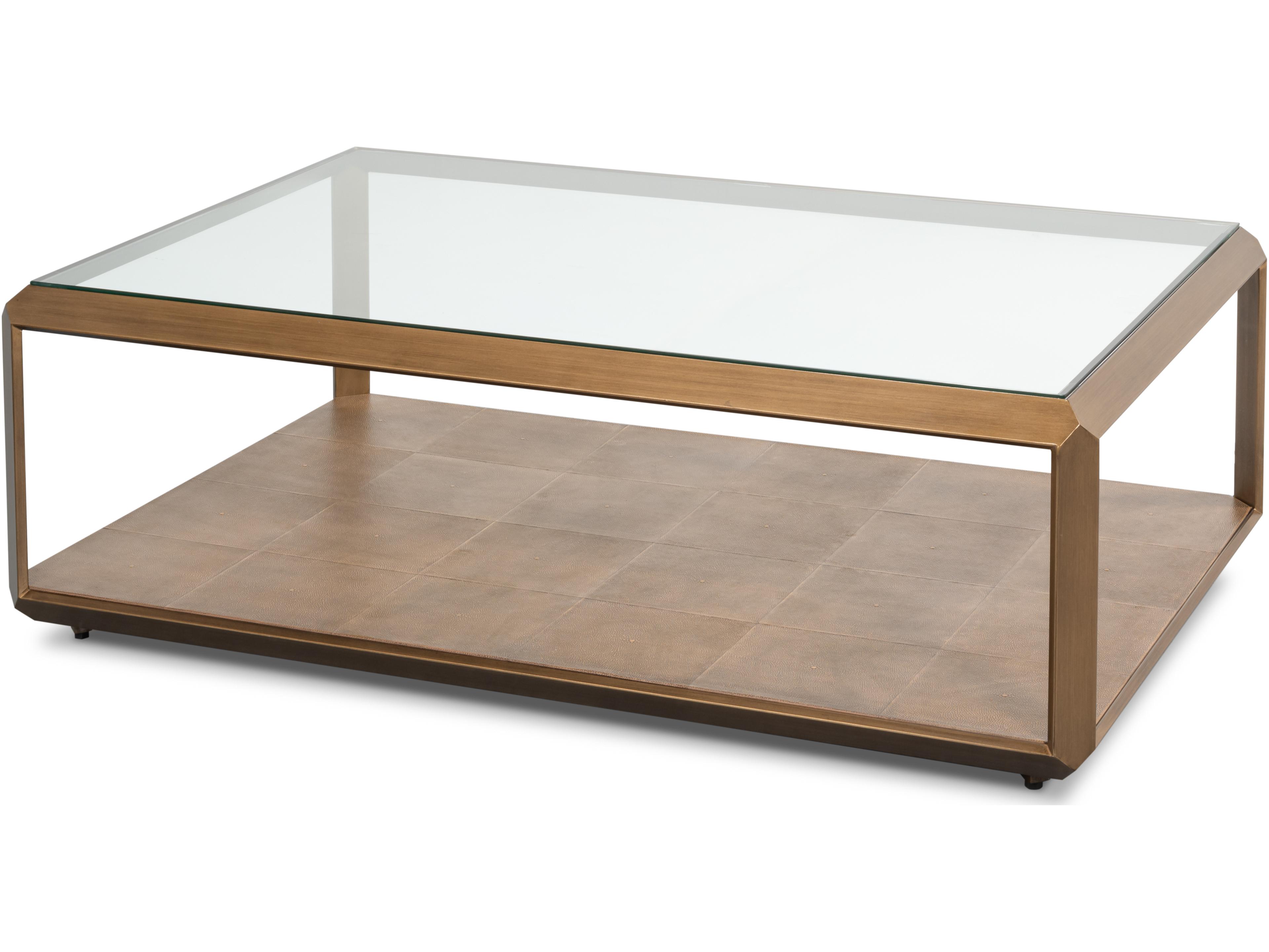 Gilbert Shagreen Cocktail Table Tawny-brown