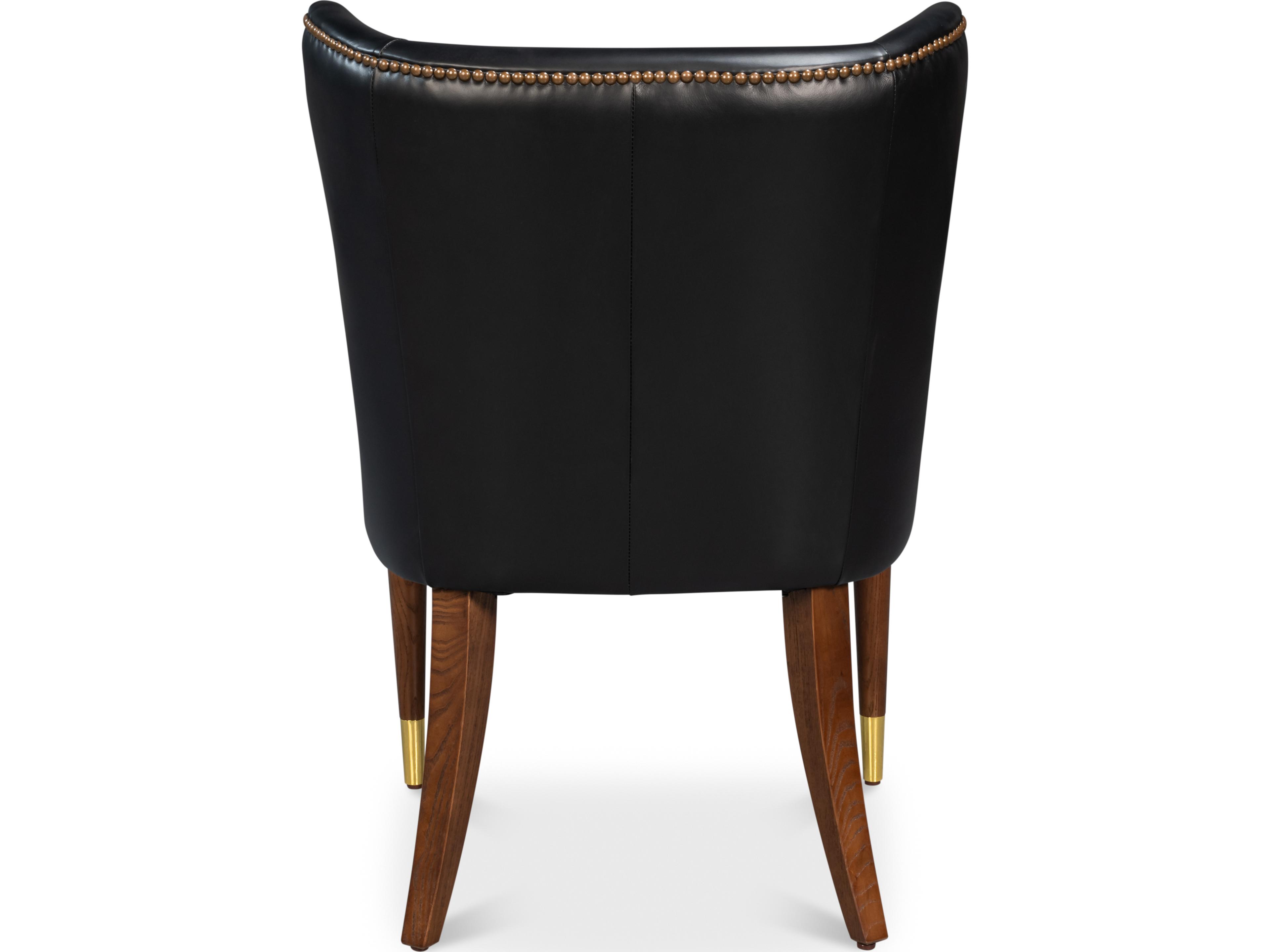 Sarreid Ltd Norwood Dining Chair Onyx Black