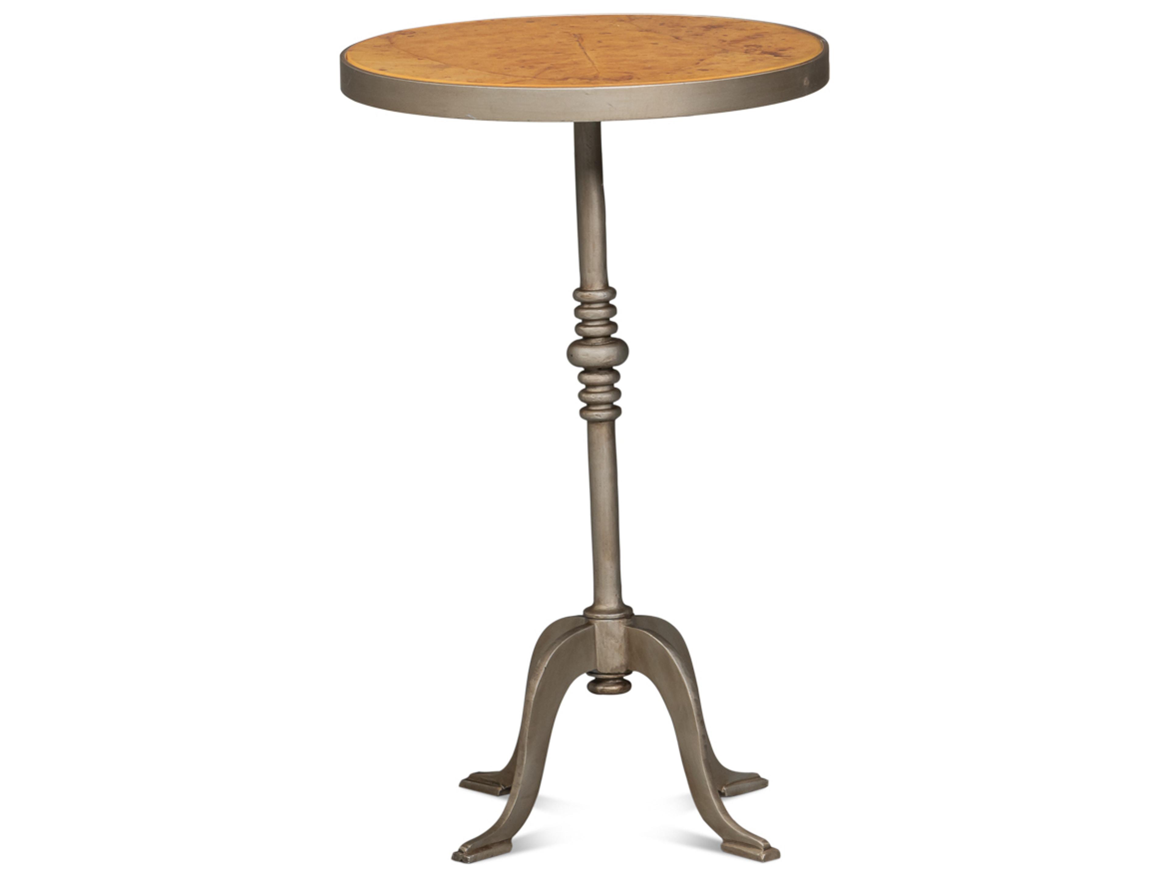 Carolina Round Wood End Table