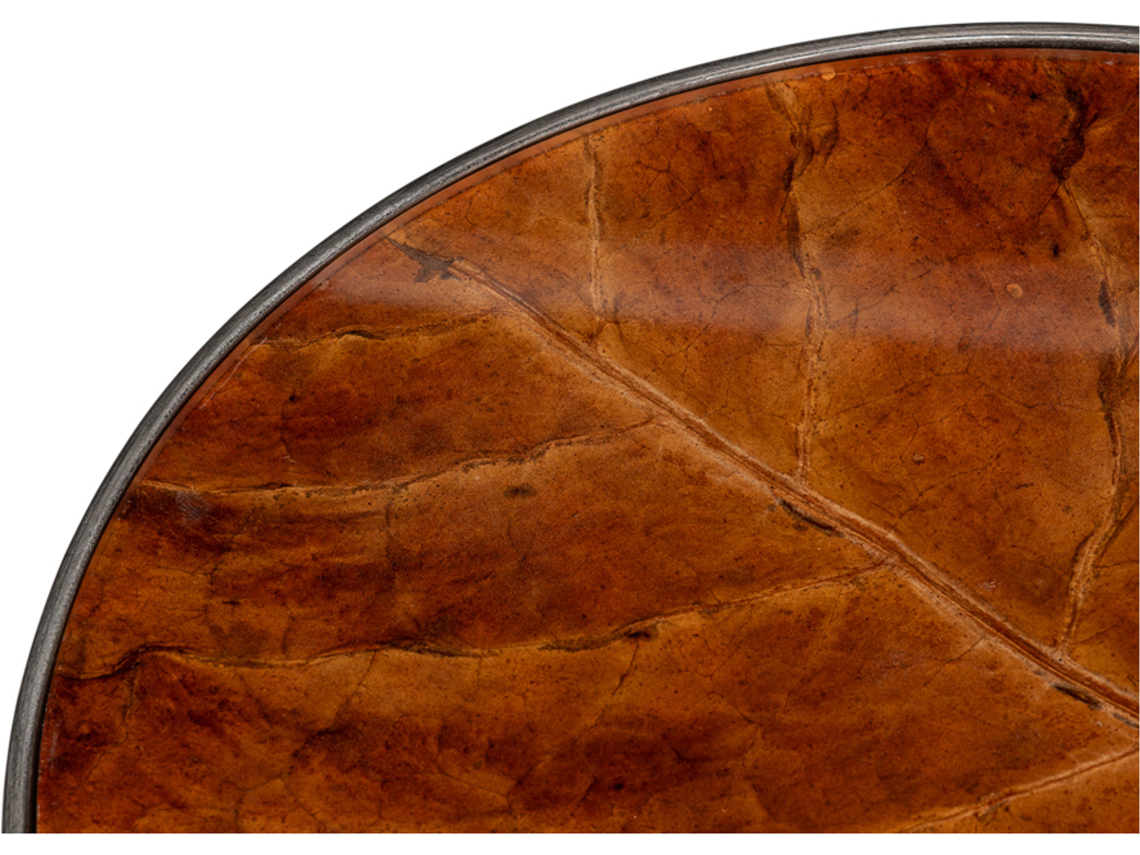 Sarreid Ltd Brightleaf Round Wood End Table