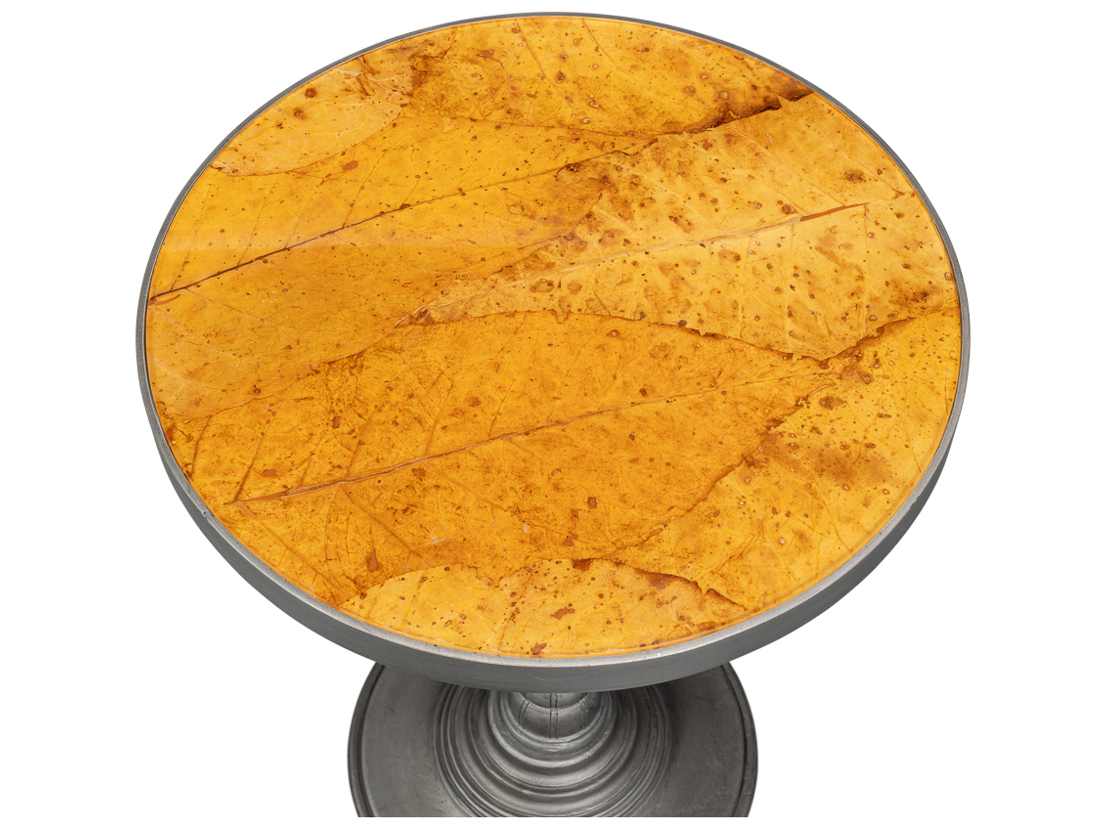 Sarreid Ltd Banner Round Wood End Table