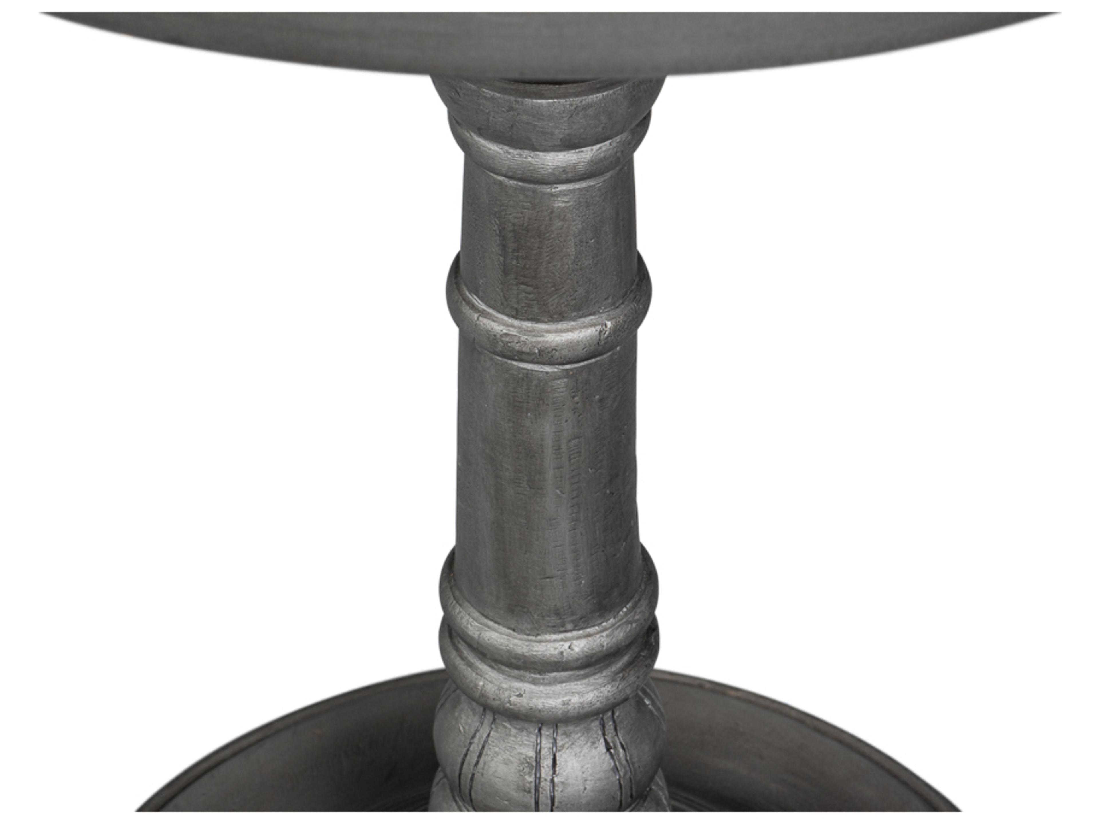 Sarreid Ltd Banner Round Wood End Table