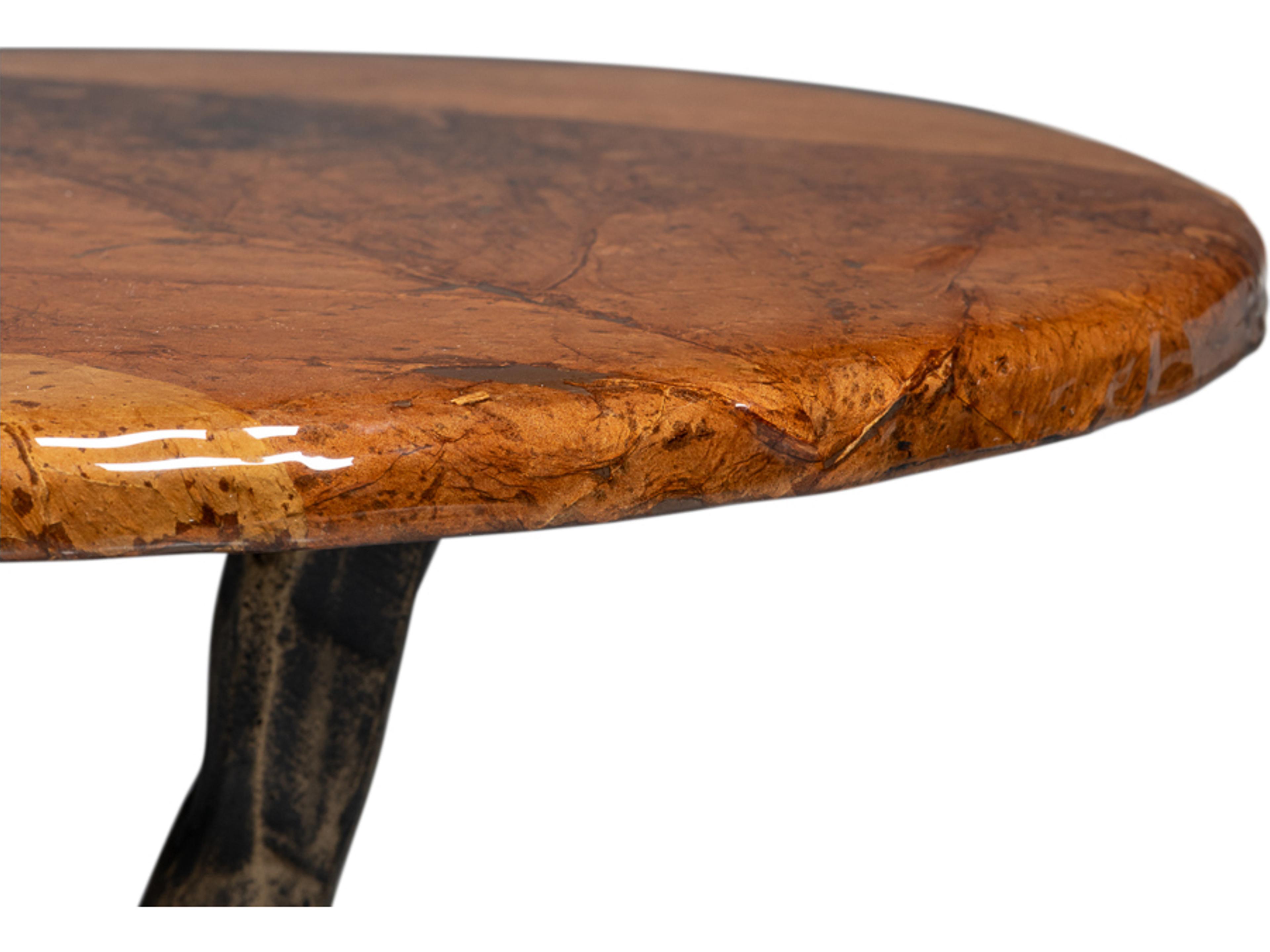 Sarreid Ltd Planter's Round Wood End Table