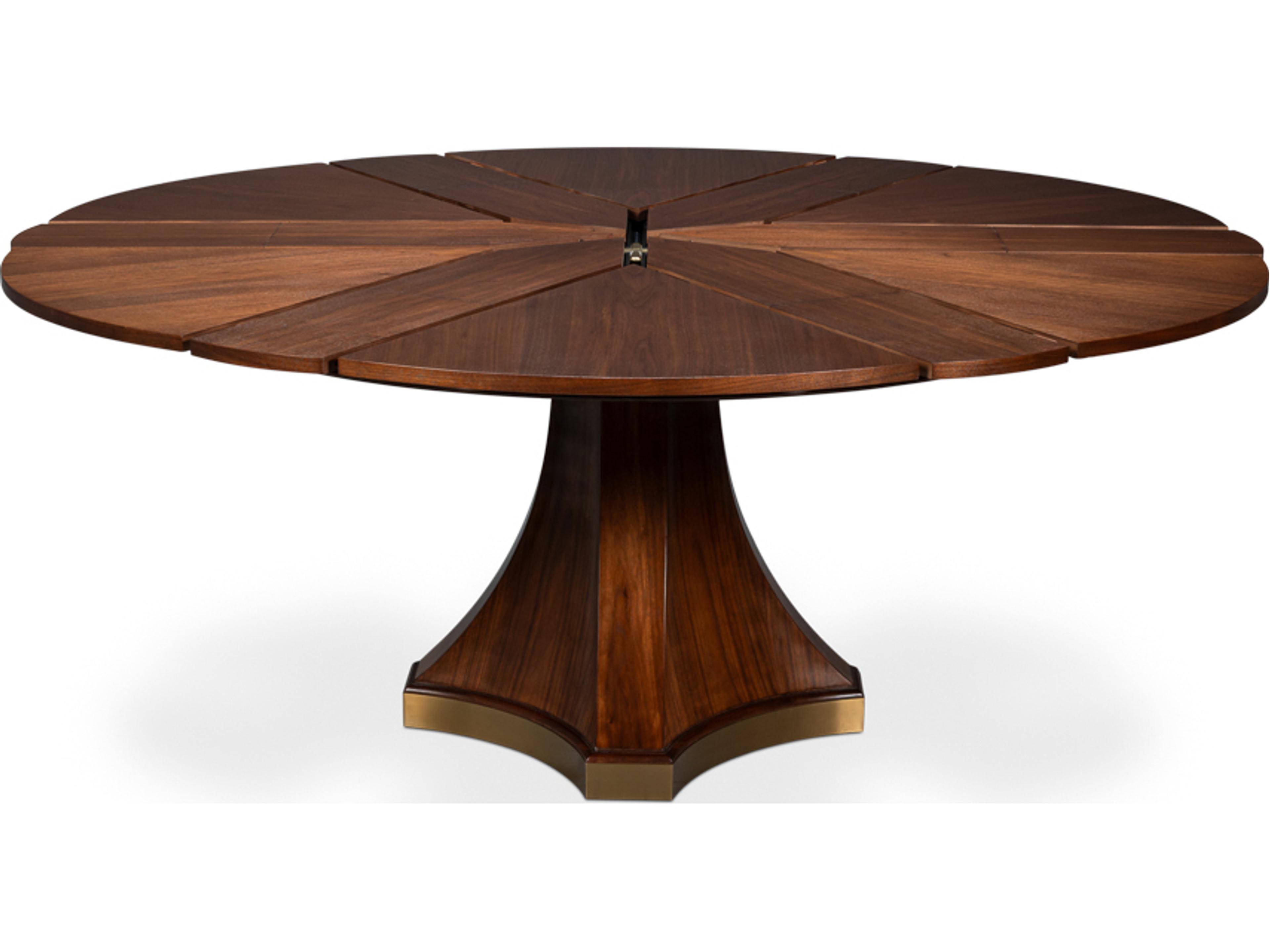 Sarreid Ltd Chelsea Round Wood Dining Table